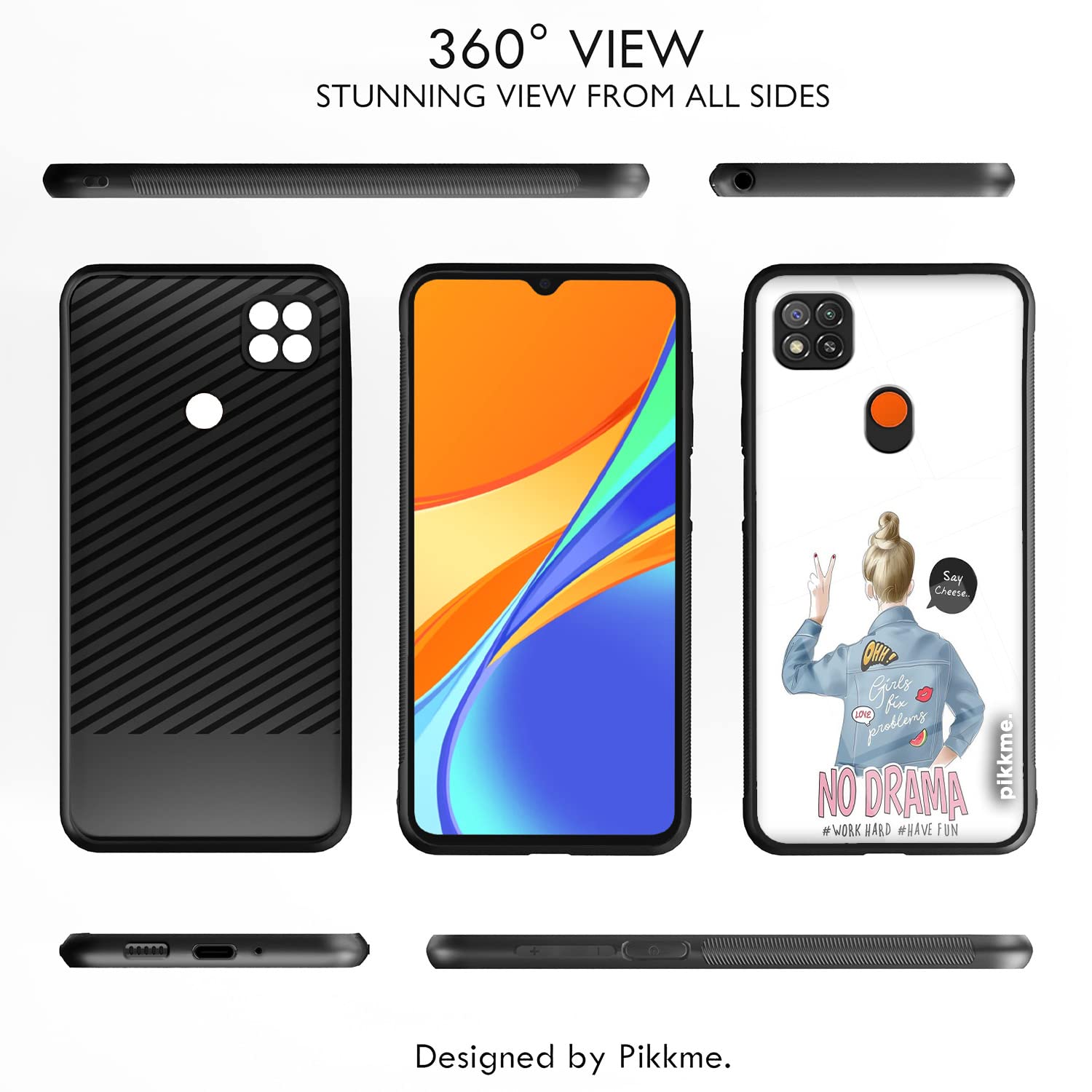 Pikkme Redmi 10A/9, Poco C31 Hybrid back cover – photo 2
