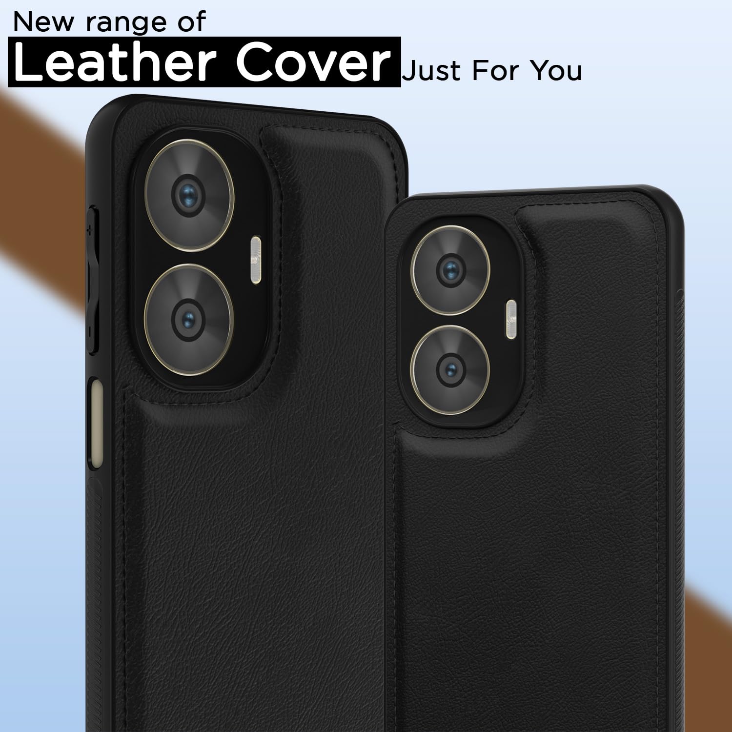 Black mobile back cover for Realme C55/Narzo N55 – Pikkme – photo 7