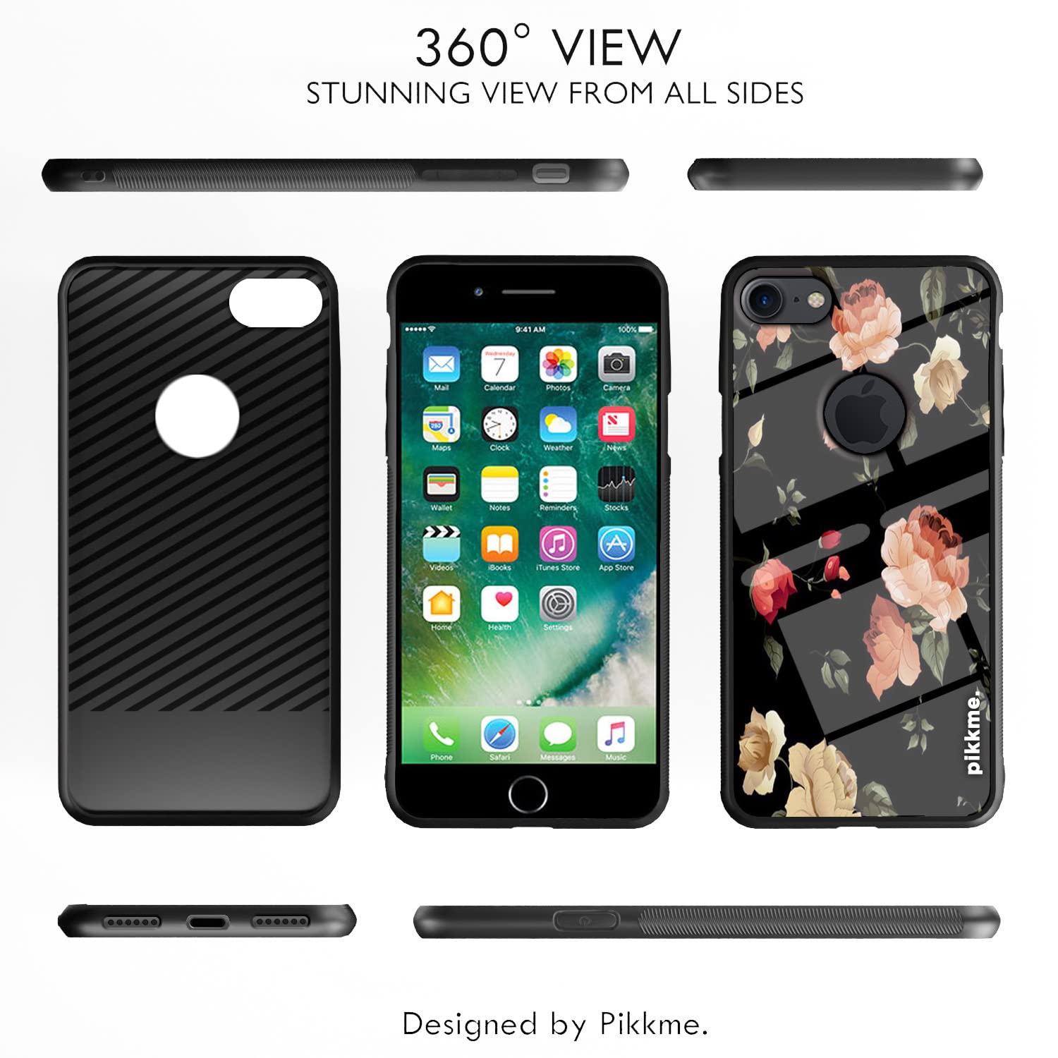 Pikkme iPhone 7/8 Flower mobile cover – photo 2