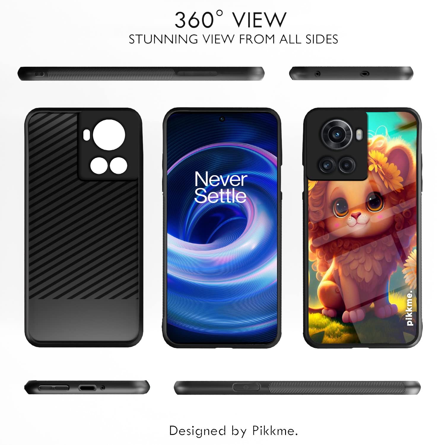 Pikkme OnePlus 10R Hybrid mobile back cover – photo 2