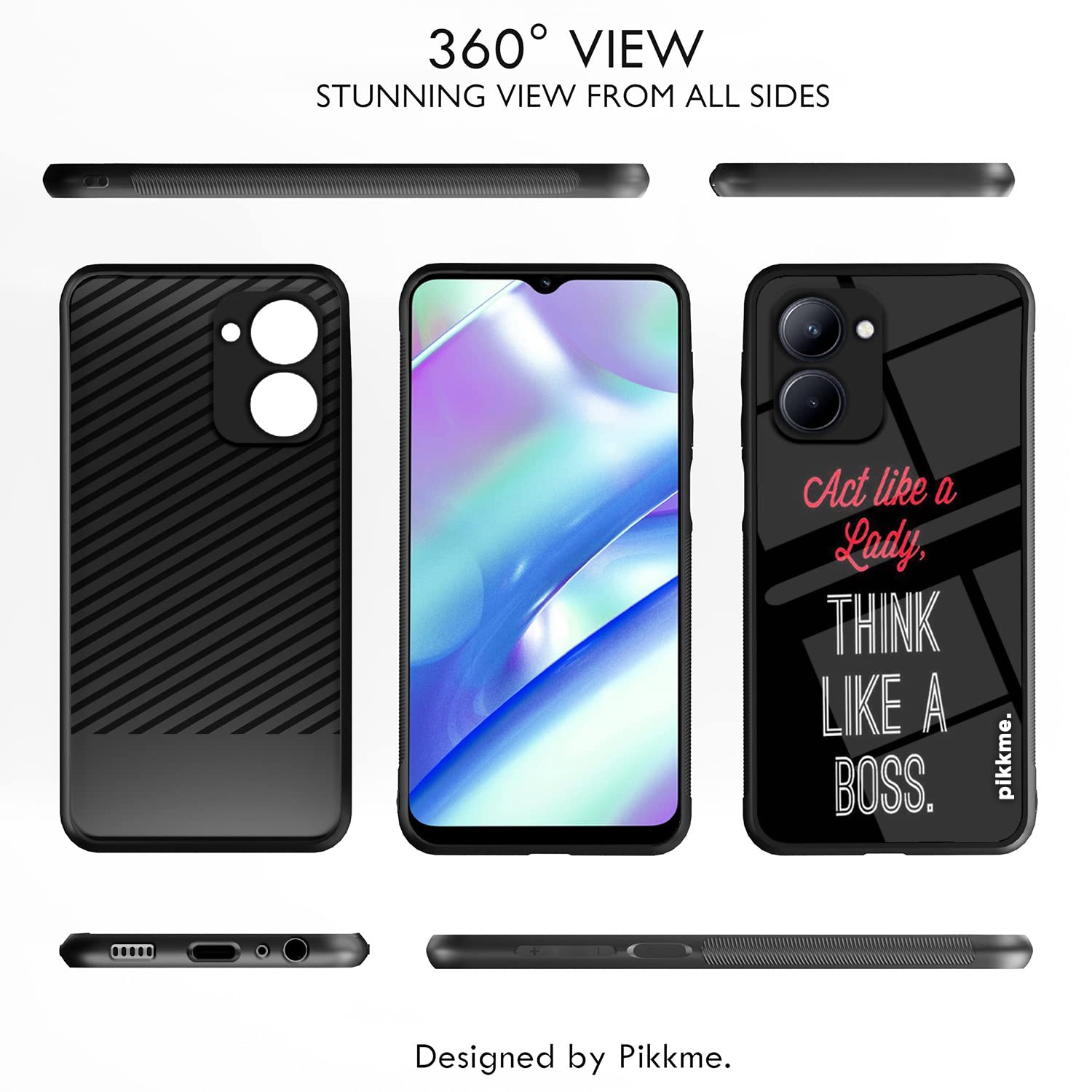 Pikkme Realme C33 Hybrid mobile back cover – photo 2