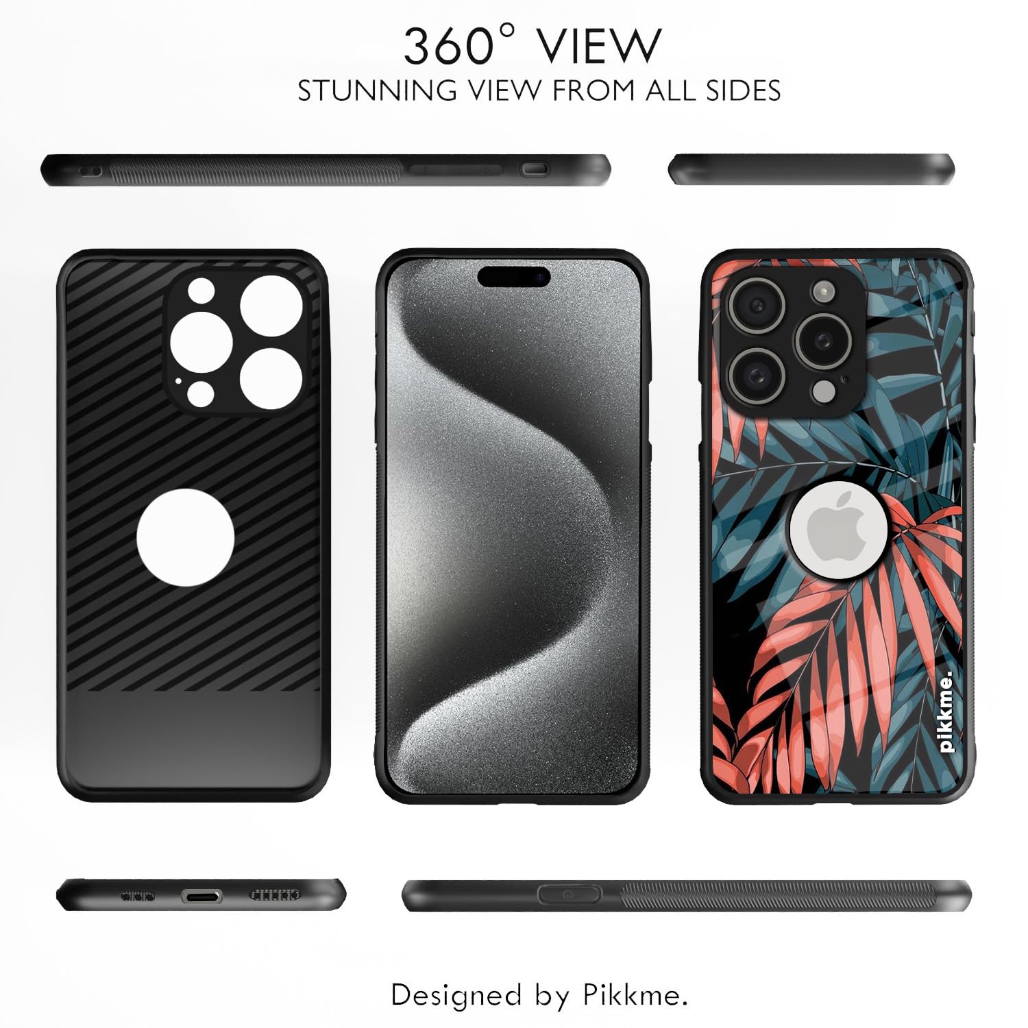 Pikkme Flower phone cover for iPhone 15 Pro – photo 2