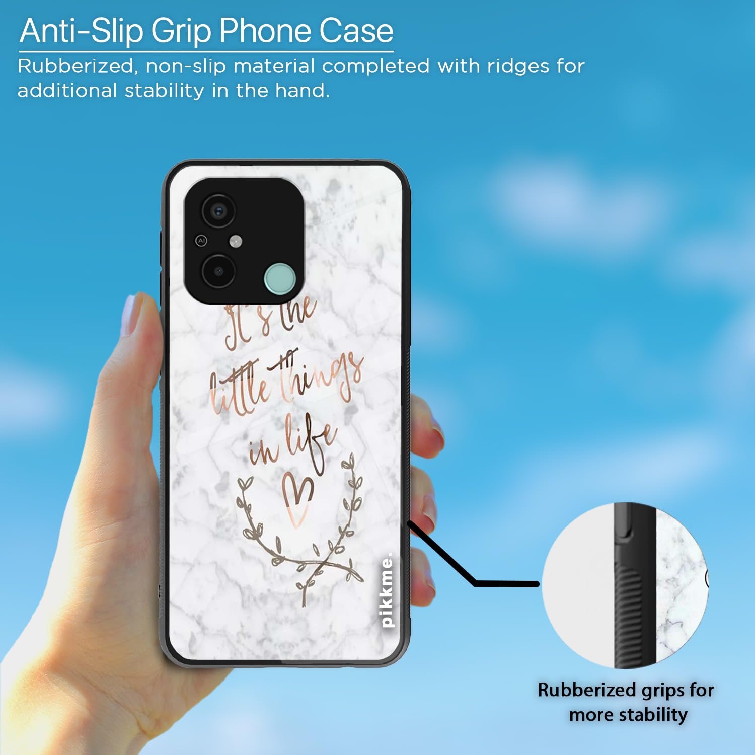 Pikkme Redmi 12C/Poco C55 Hybrid phone cover – photo 5