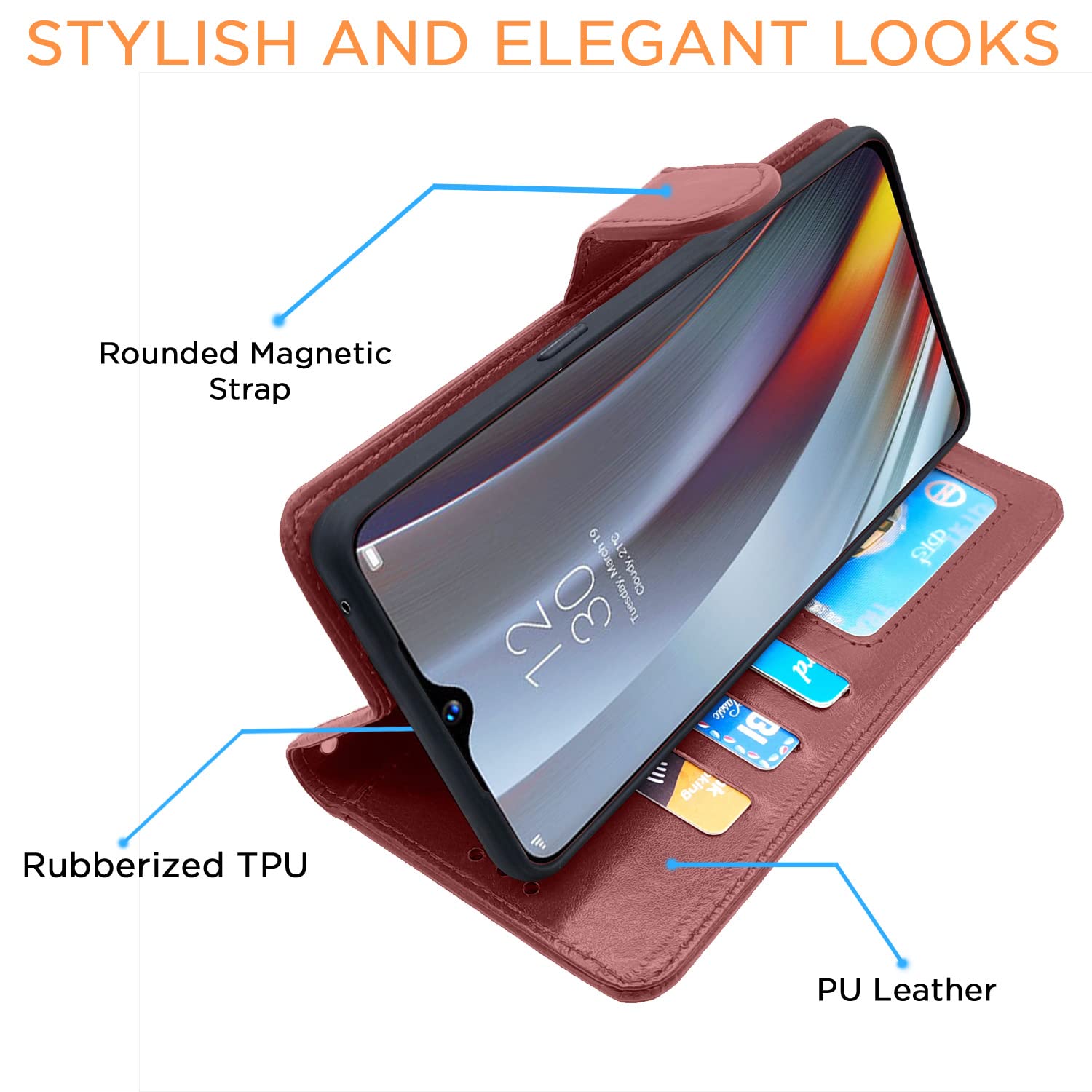 Pikkme Wallet mobile flip cover for Oppo Realme 3 Pro – photo 5