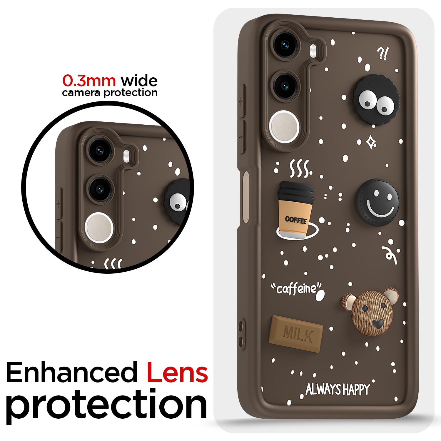 Brown Bear Coffee mobile cover for Realme C100x – Pikkme – photo 5