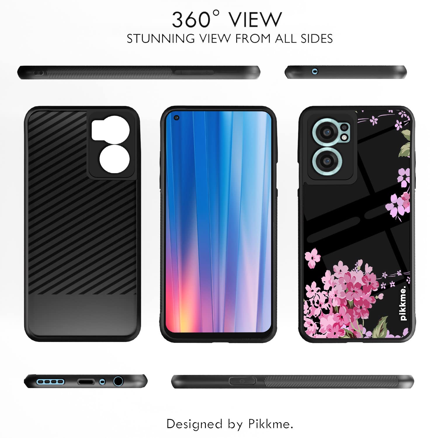 Pikkme Flower back cover for OnePlus Nord CE 2 5G – photo 2