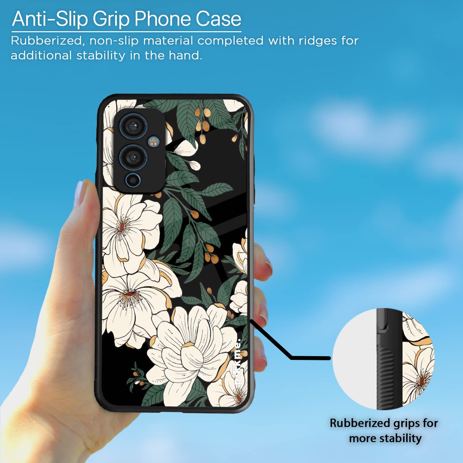 Pikkme Flower mobile cover for OnePlus 9 – photo 5