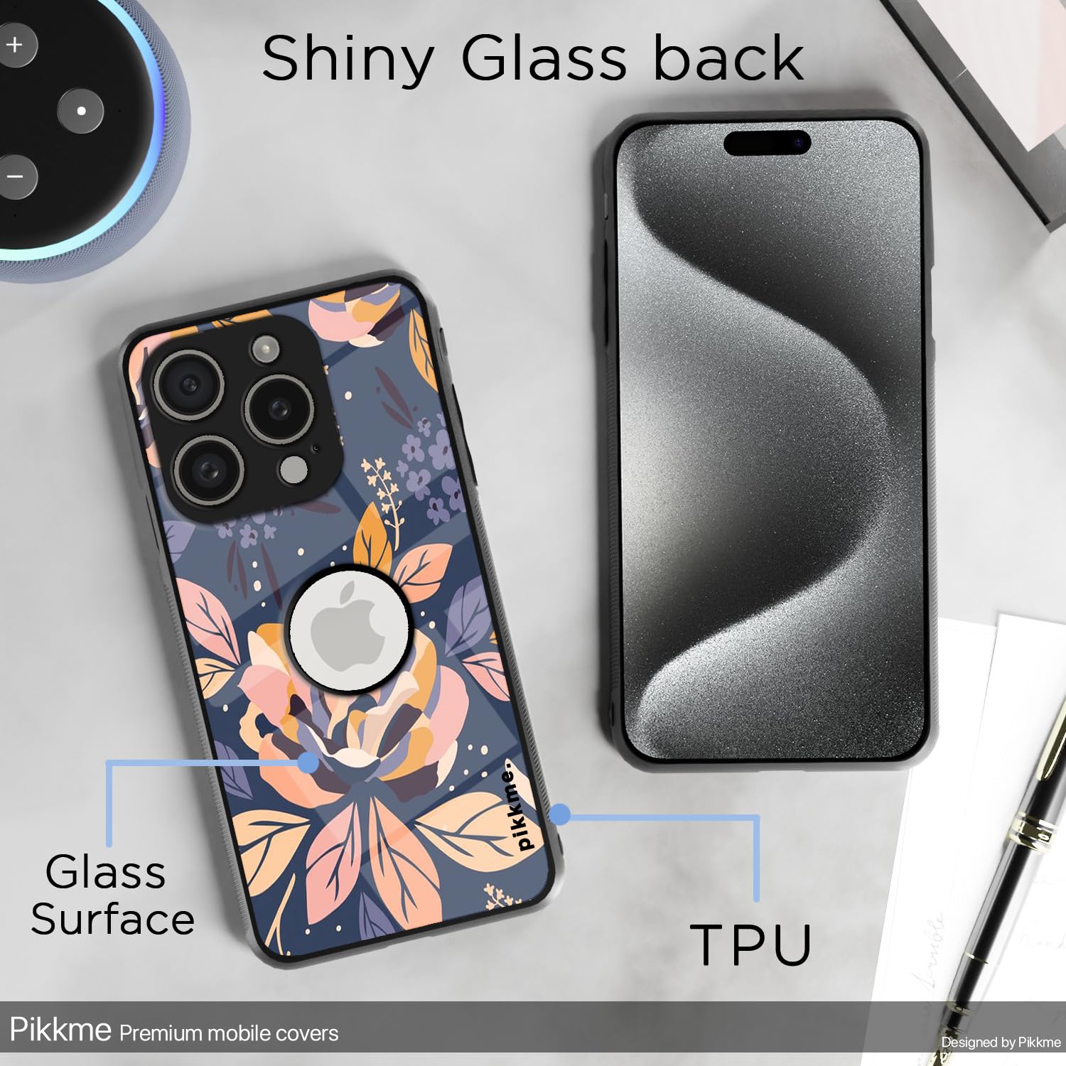 Pikkme Flower phone cover for iPhone 15 Pro – photo 3