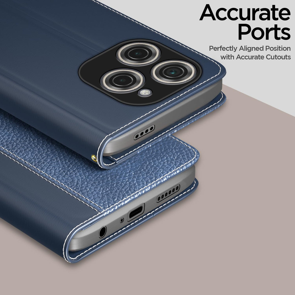 Blue flip cover for Tecno Spark 20 Pro – Pikkme – photo 2