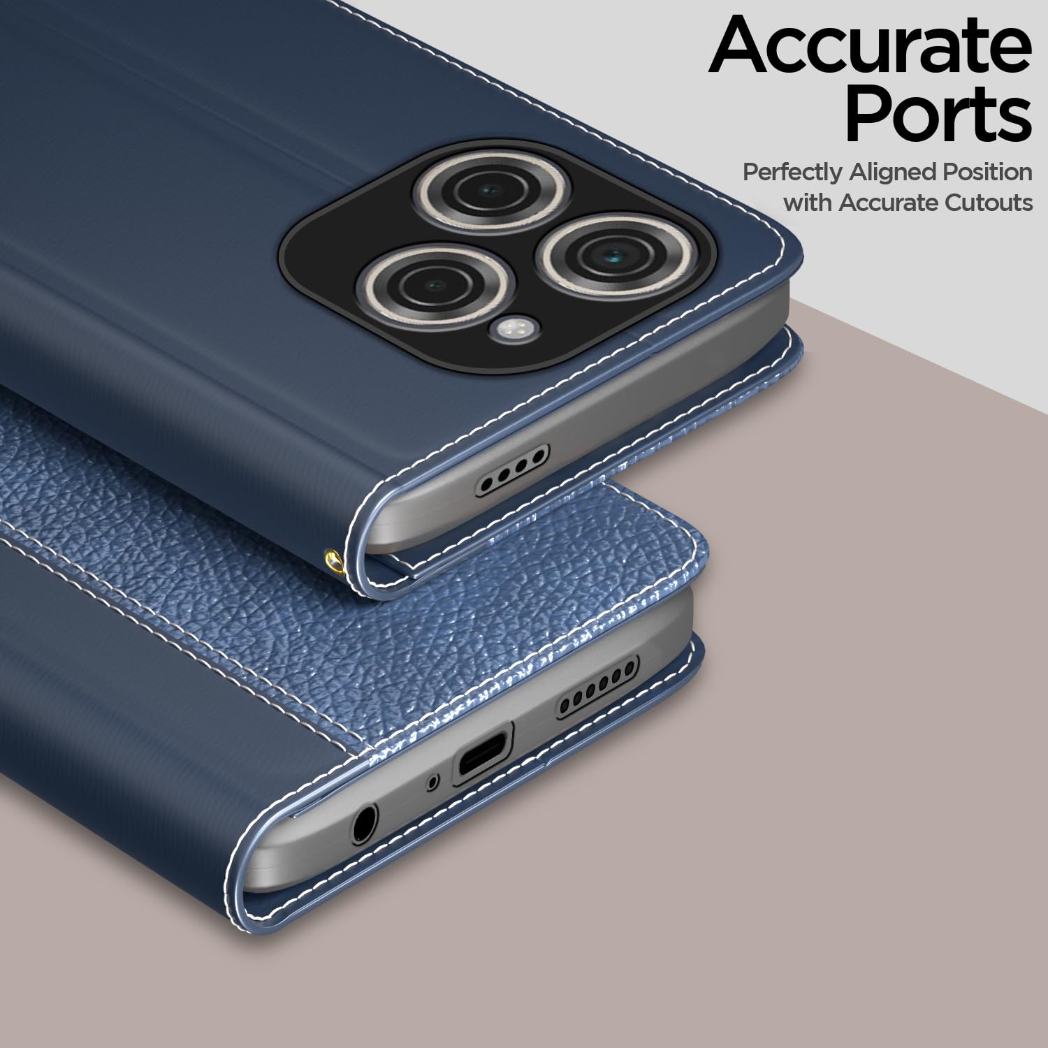 Blue flip cover for Tecno Spark 20 Pro – Pikkme – photo 2