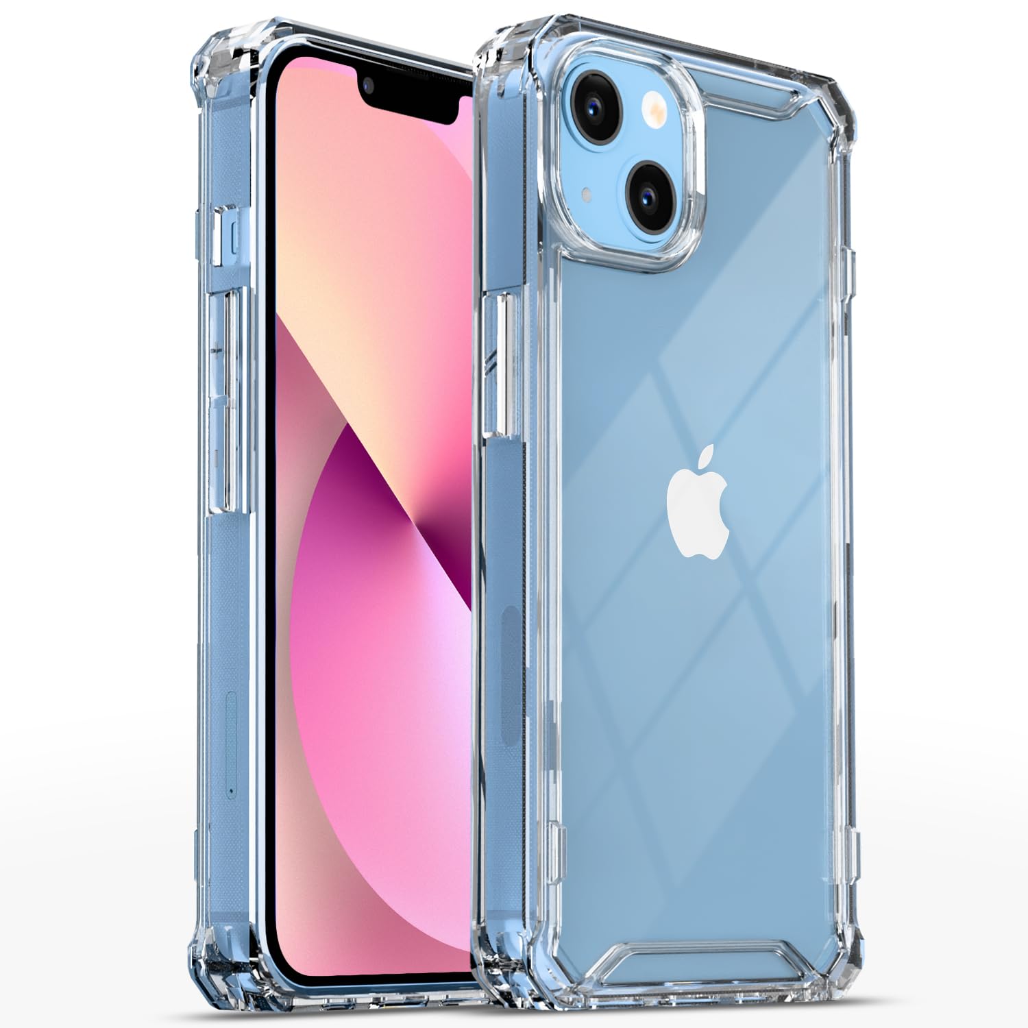 Pikkme transparent Hybrid mobile cover for iPhone 13/14
