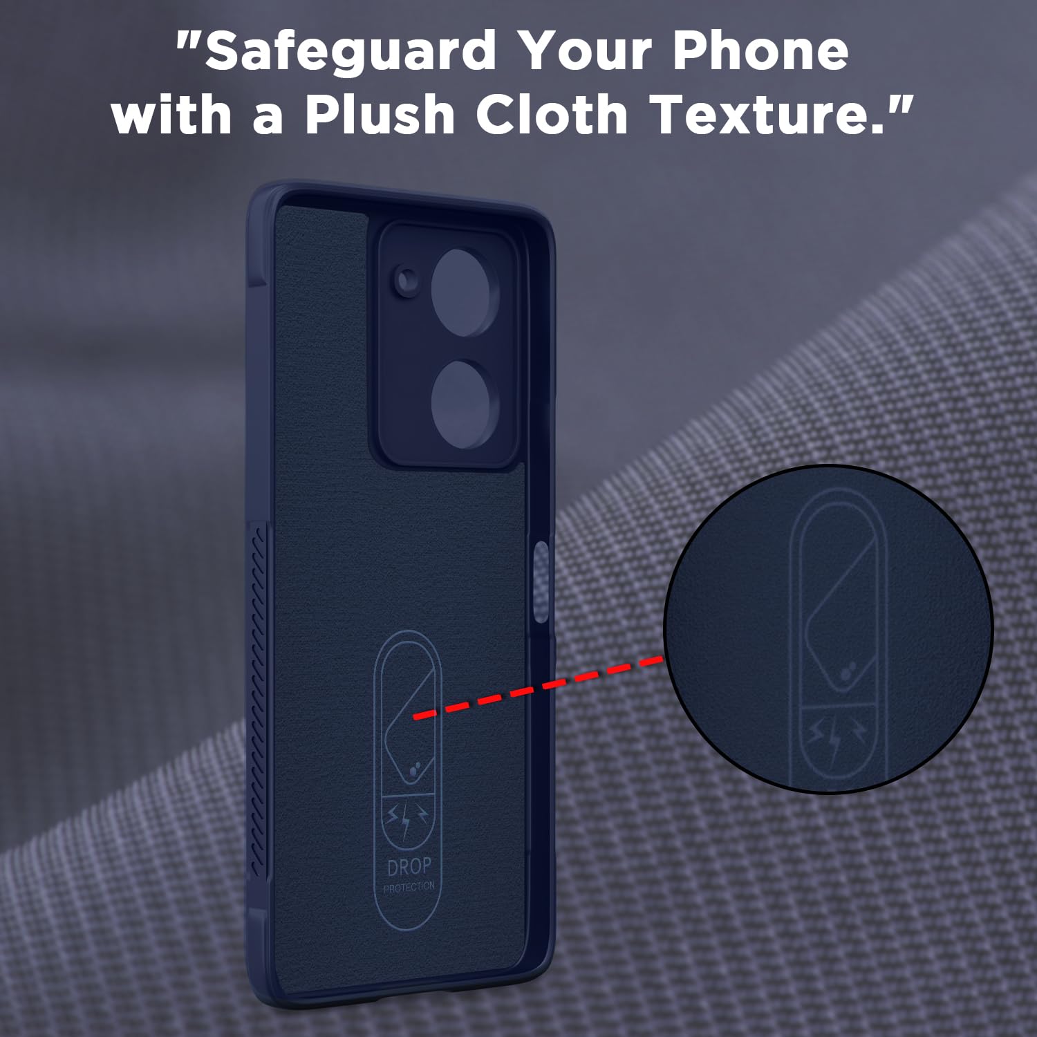 Pikkme Realme 10 Pro 5G Liquid Silicone blue back cover – photo 6