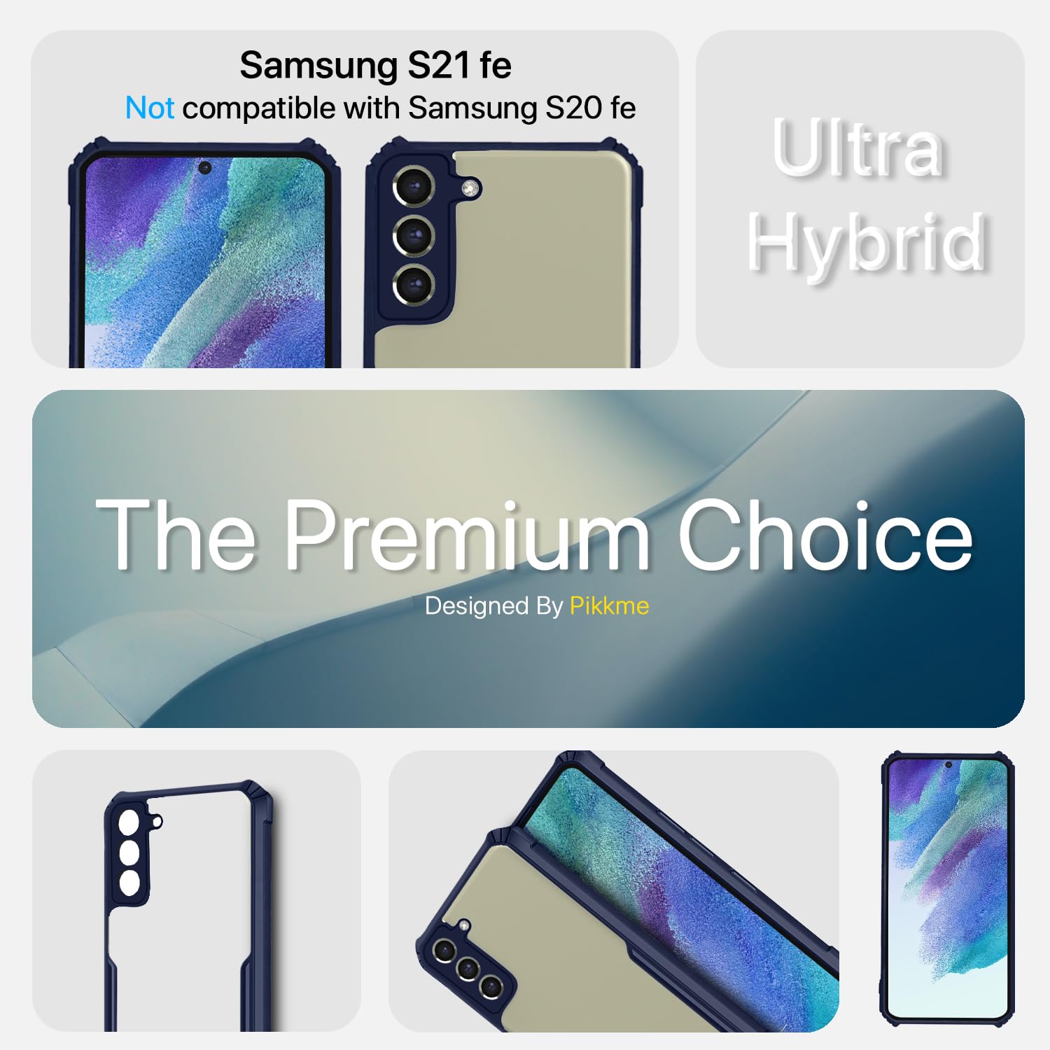 Pikkme Samsung S21 FE 5G Eagle blue mobile cover – photo 2