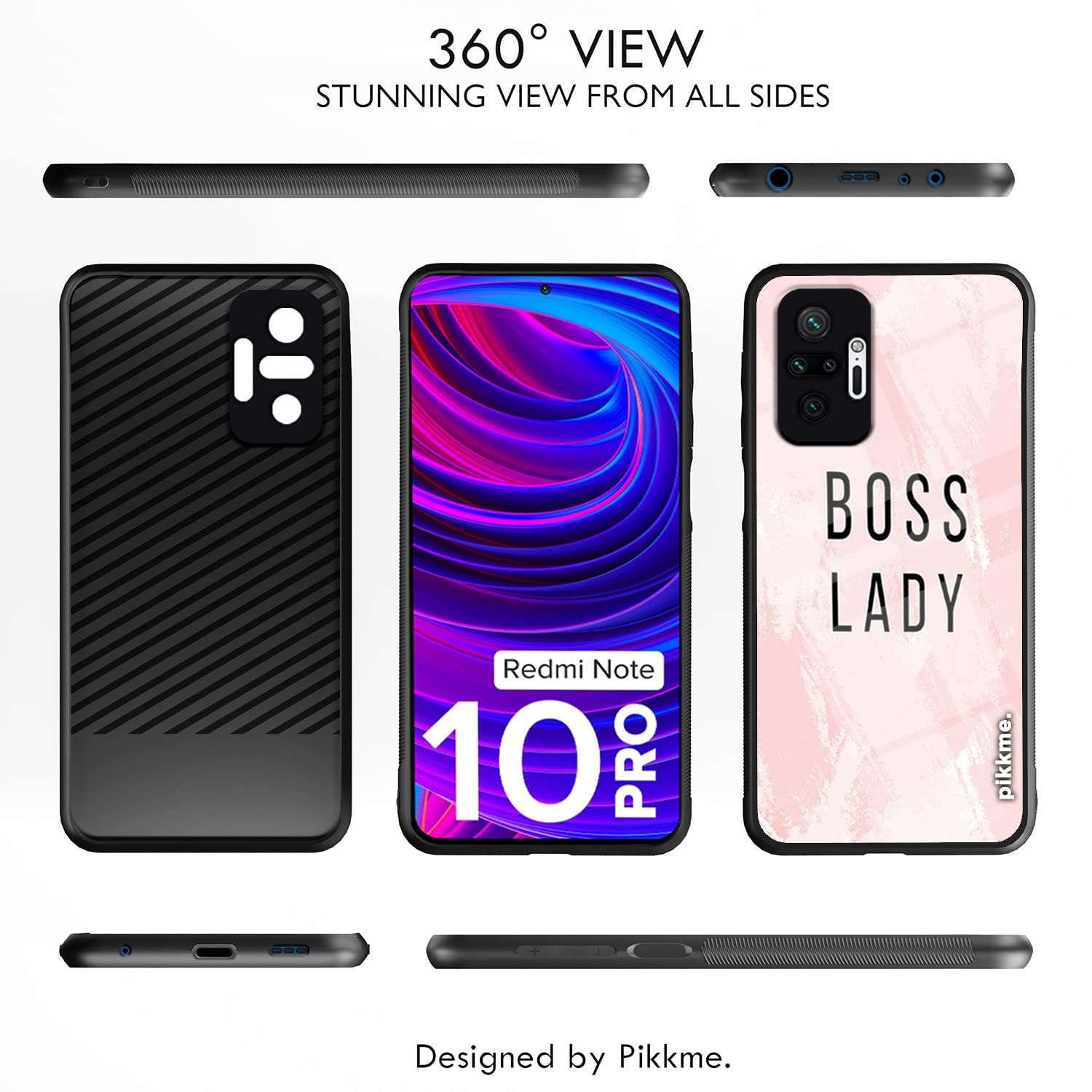 Pikkme Redmi Note 10 Pro/Note 10 Pro Max Hybrid mobile cover – photo 2