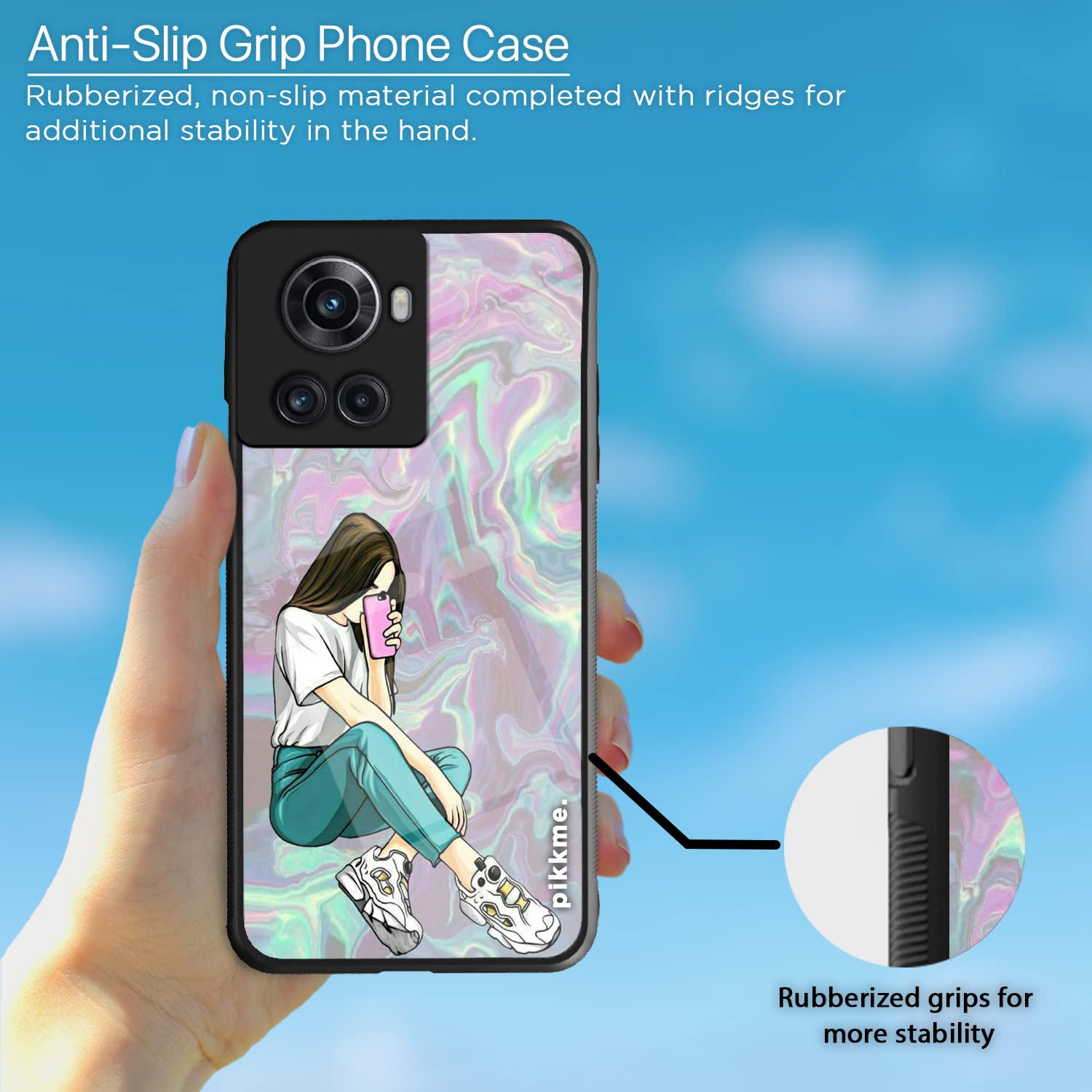 Pikkme Hybrid back cover for OnePlus 10R – photo 5