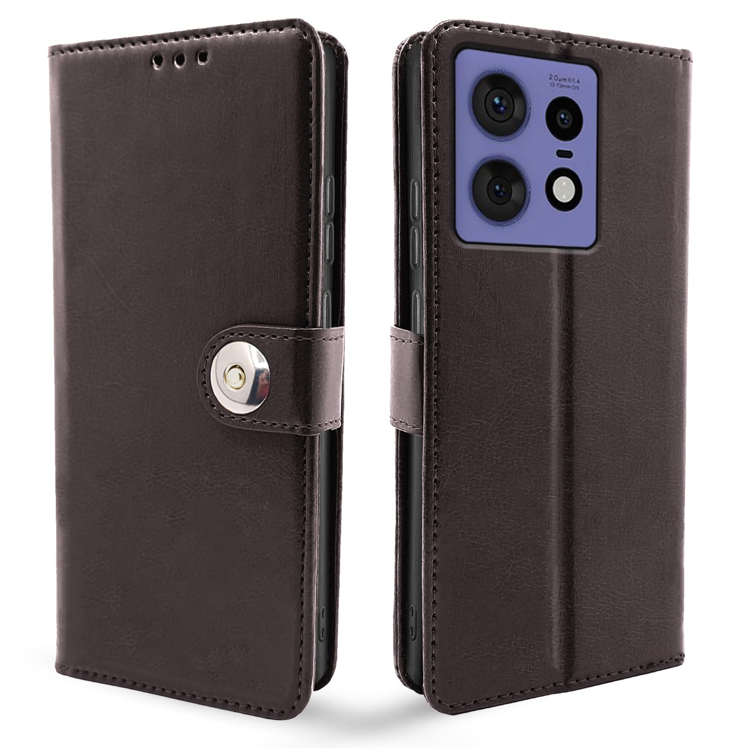 Coffee Button mobile flip cover for Moto Edge 50 Pro 5G – Pikkme
