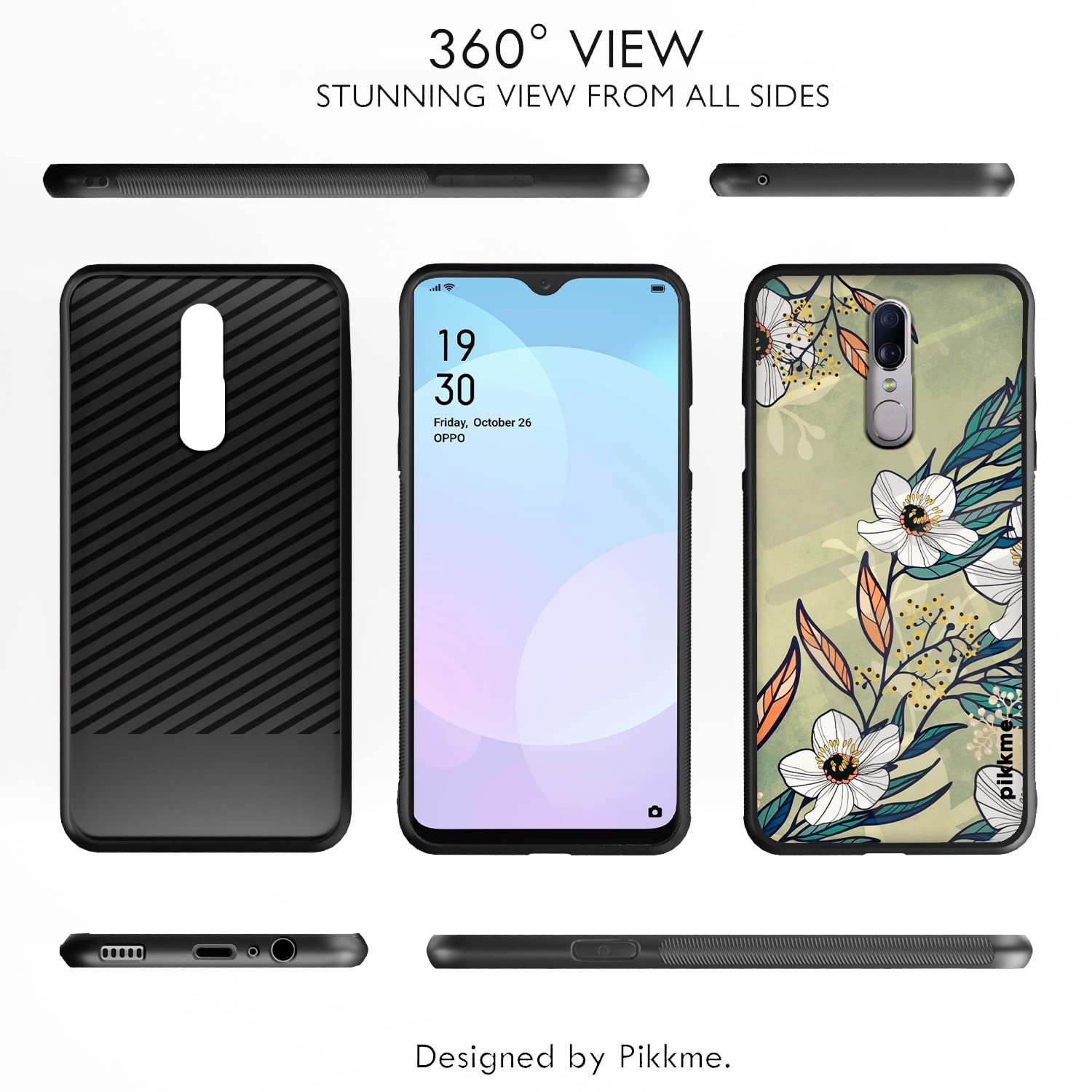 Flower Mobile cover for Oppo F11 – Pikkme – photo 2