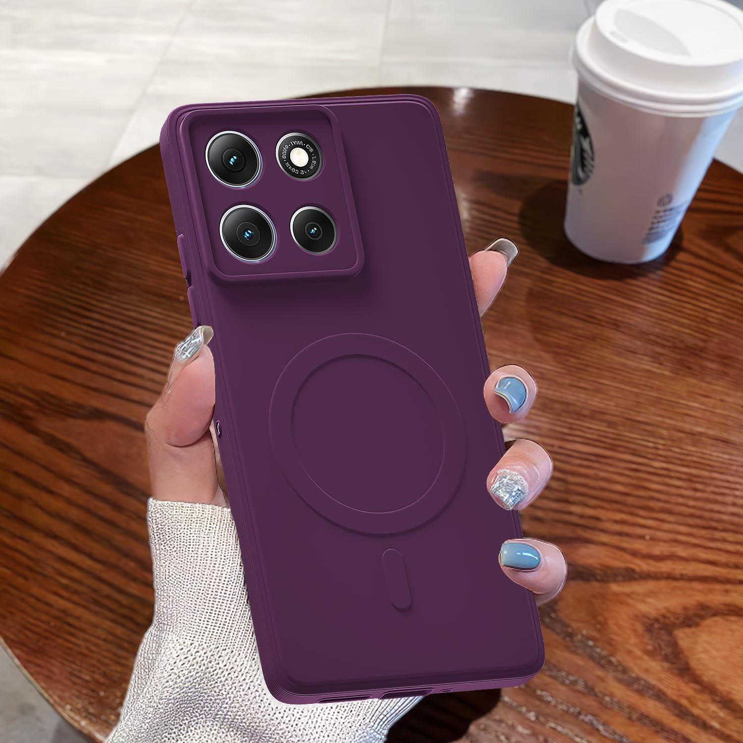Pikkme purple phone cover for Moto G86 Power 5G – photo 7