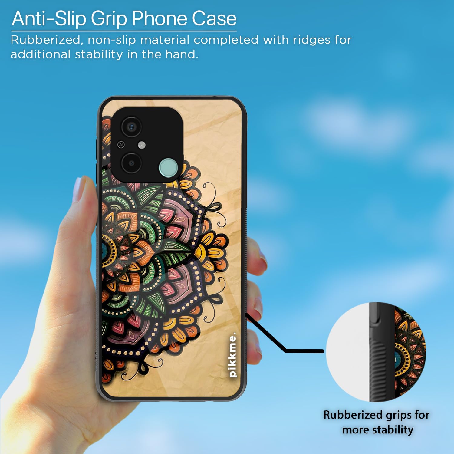 Pikkme Hybrid mobile back cover for Redmi 12C/Poco C55 – photo 5