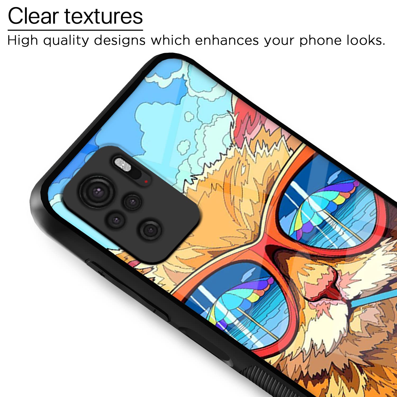 Redmi Note 10/Note 10s Cat back cover by Pikkme – photo 4