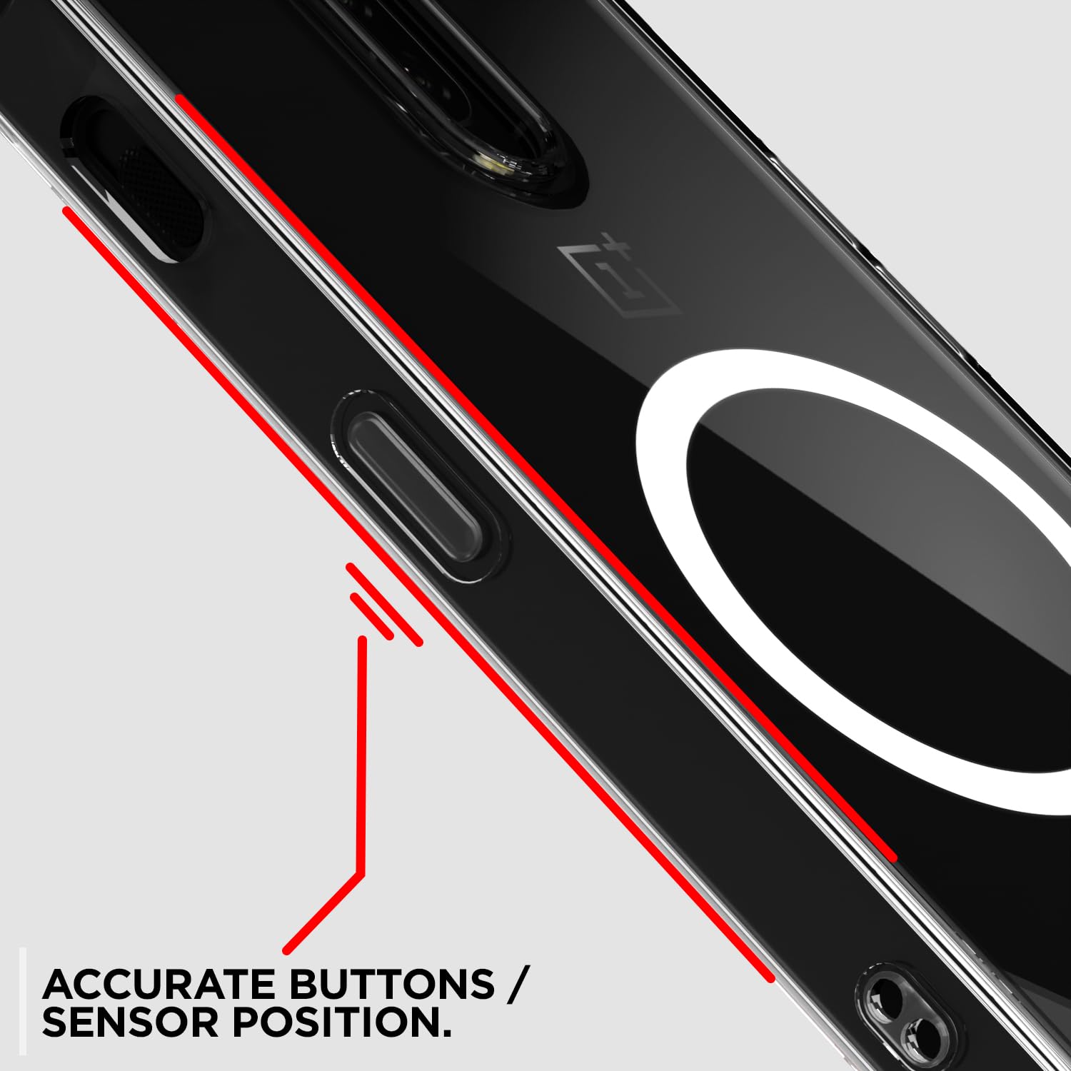 Pikkme transparent mag-safe MagSafe back cover for OnePlus 6T/7 – photo 6