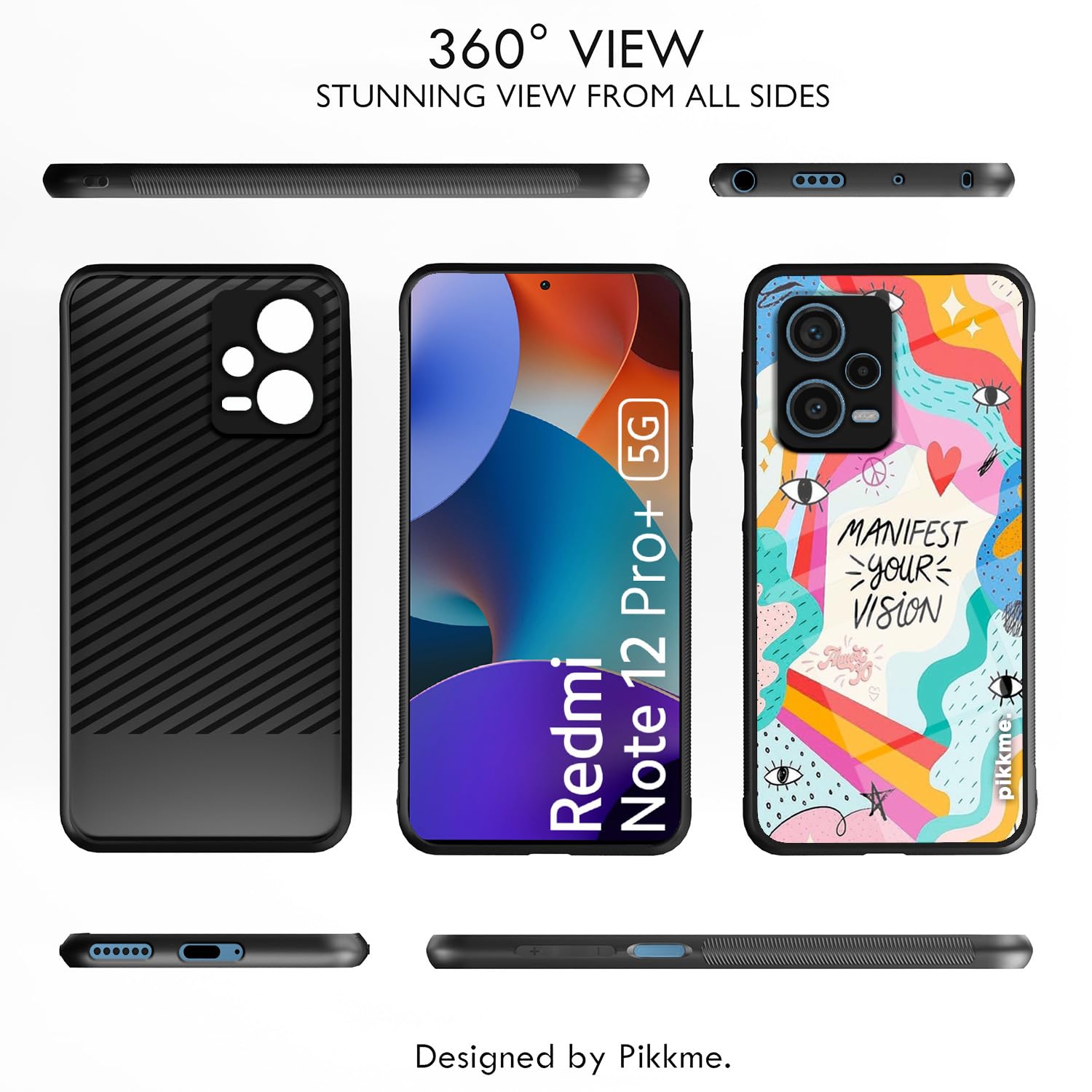 Redmi Note 12 Pro Plus 5G Hybrid phone cover by Pikkme – photo 2