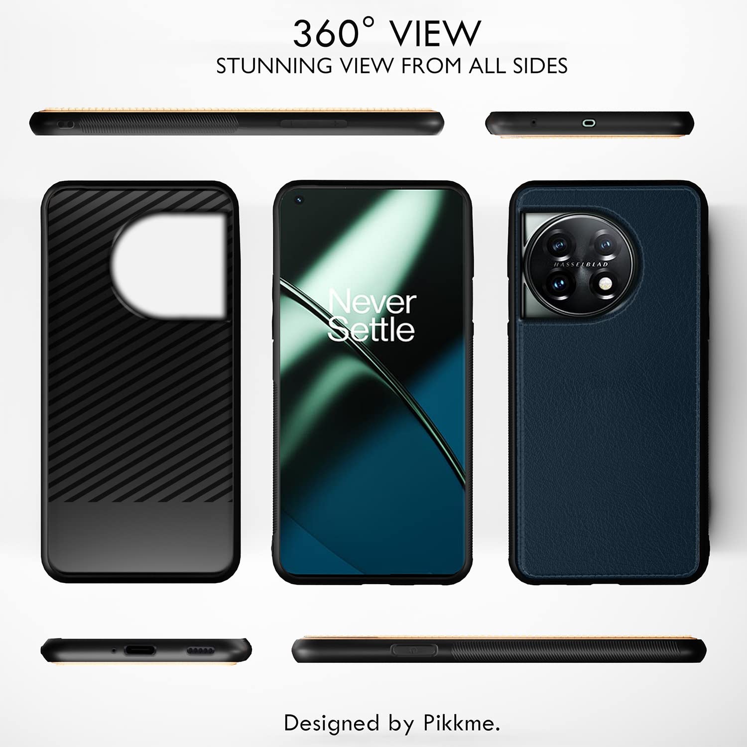 OnePlus 11 5G mobile cover in blue by Pikkme – photo 2