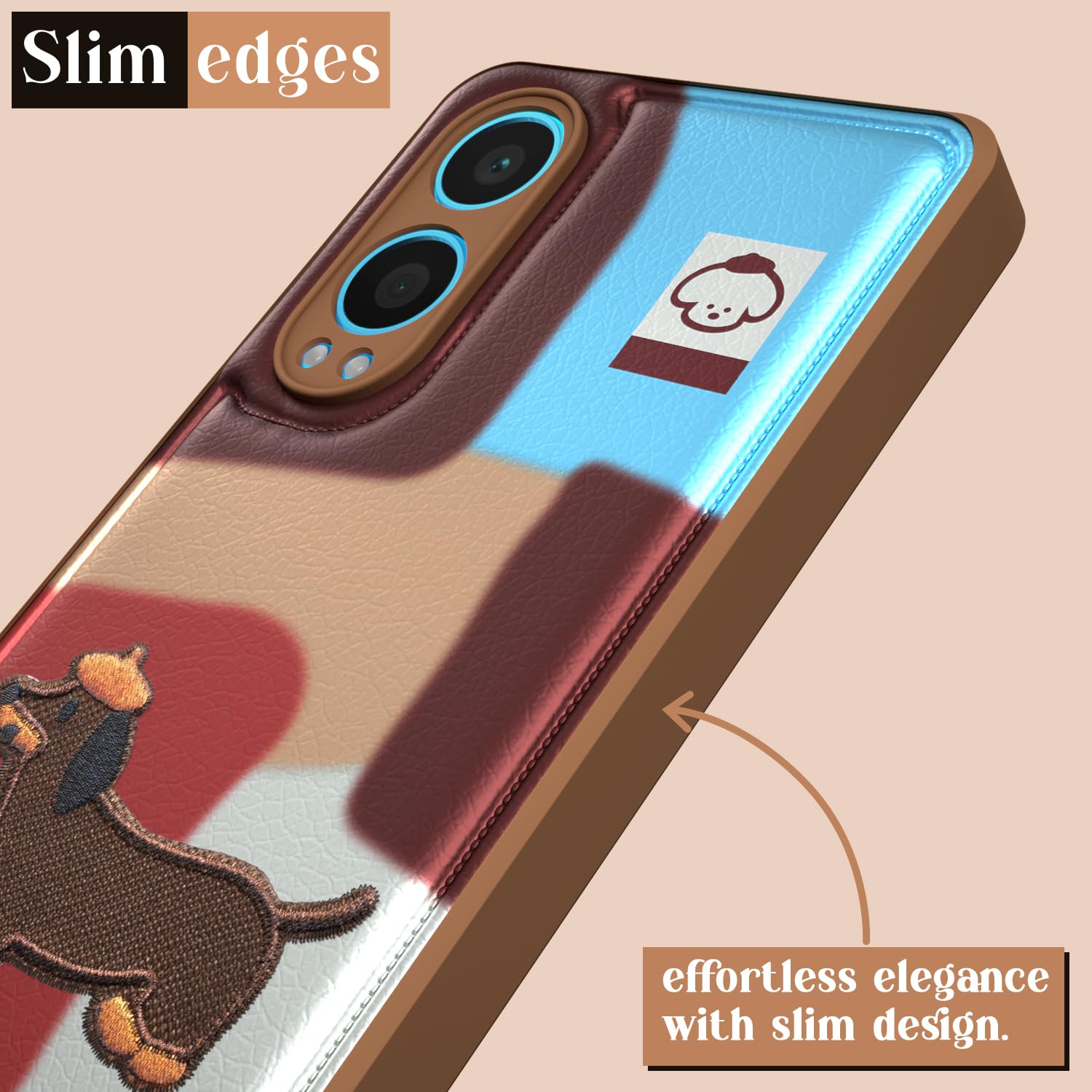 Pikkme OnePlus Nord Ce 4 Lite 5G Cute Girlish Dog Series Back Cover (Design3)