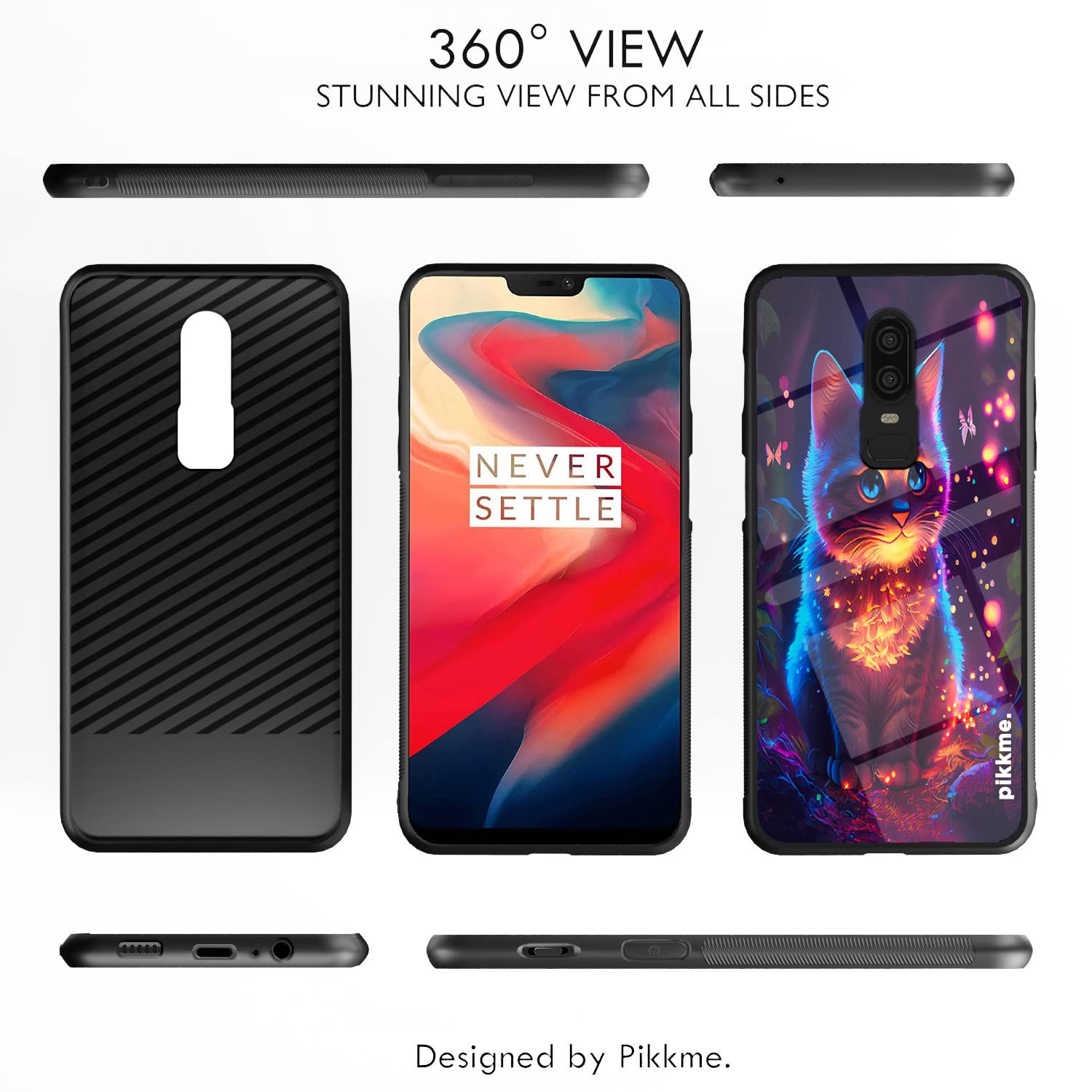 OnePlus 6 Cat phone cover by Pikkme – photo 2