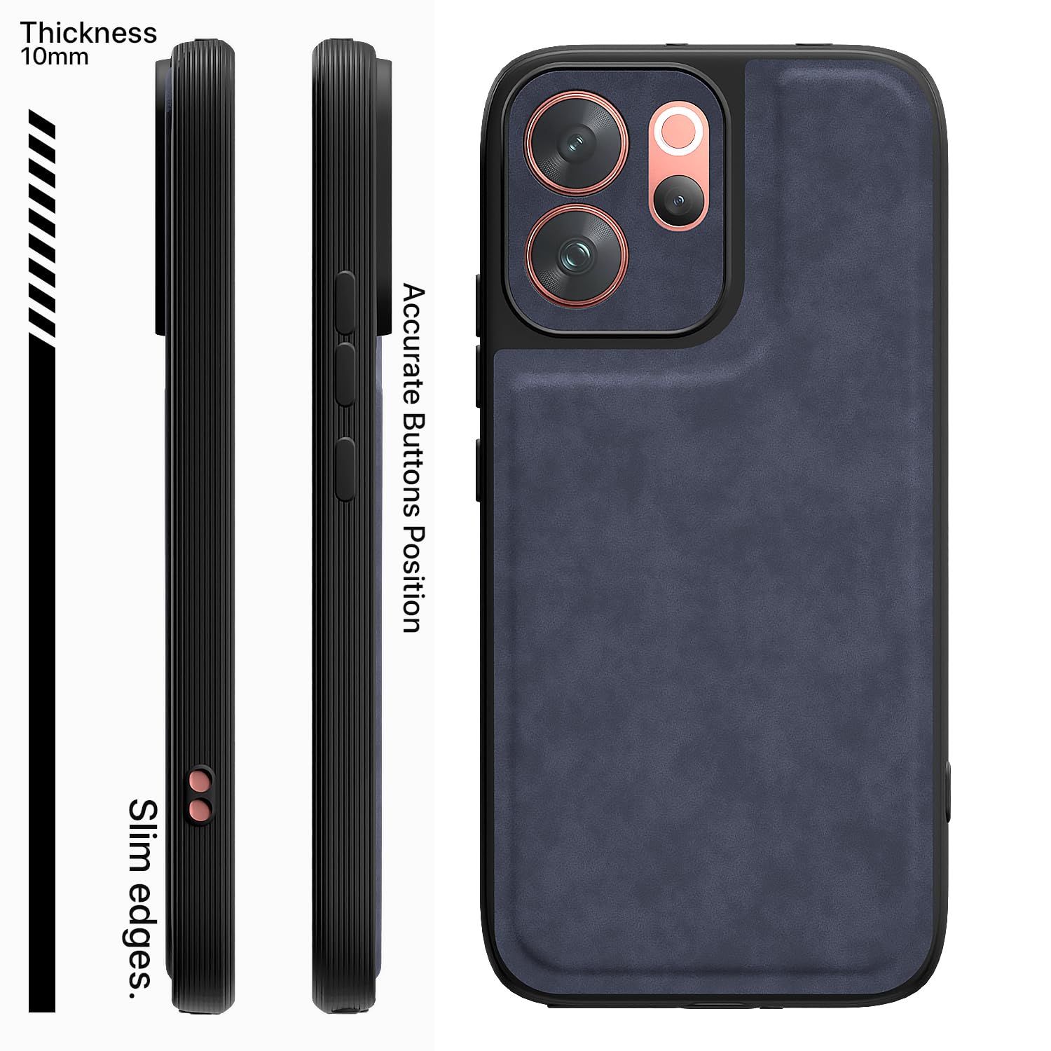 Pikkme Vivo V70 5G blue mobile cover – photo 3
