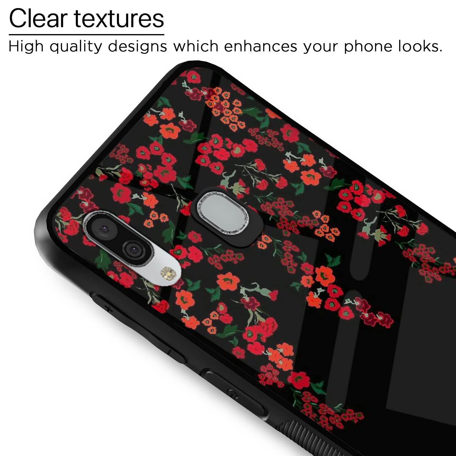 Pikkme Flower mobile back cover for Samsung A20/A30/M10s – photo 4