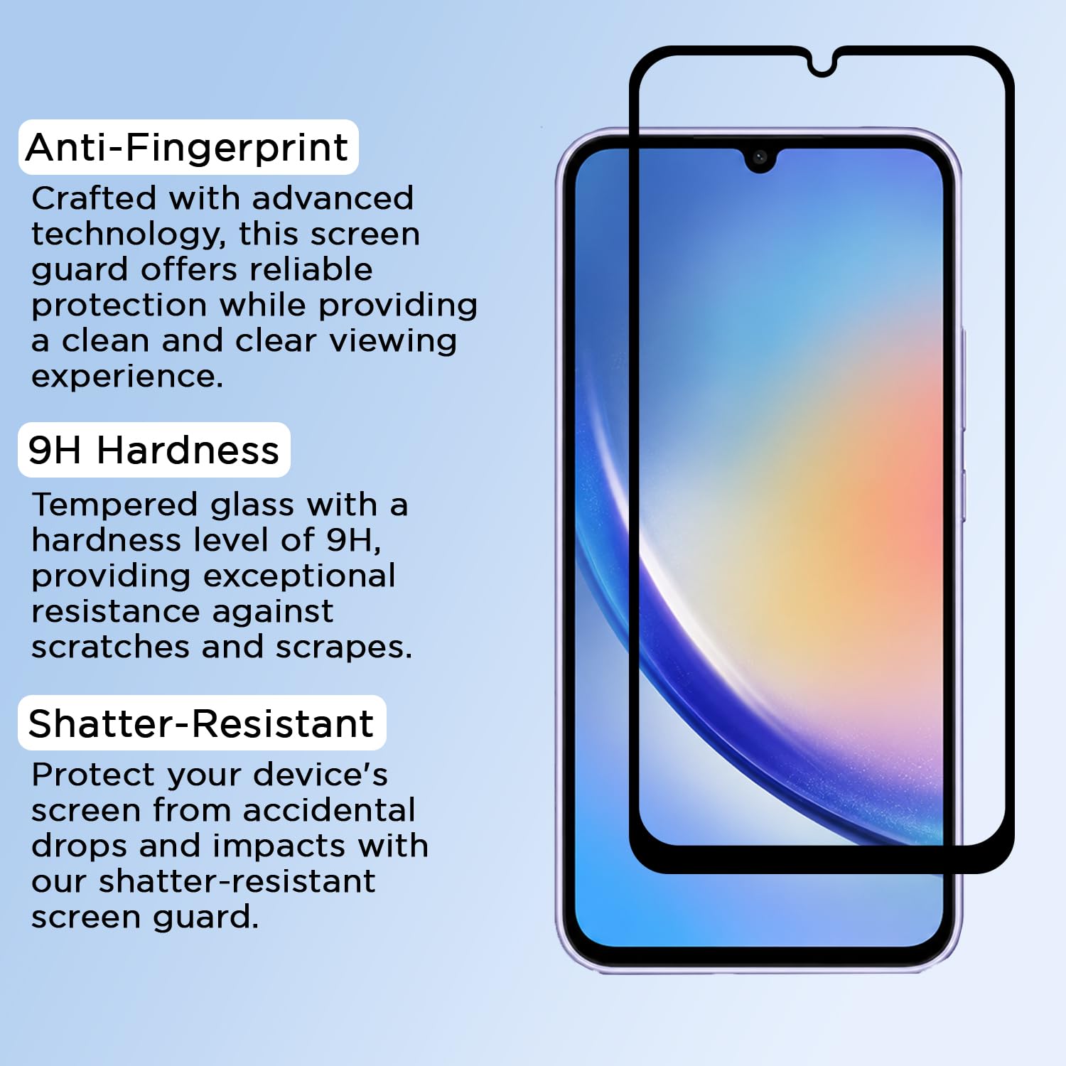 Samsung A34 5G screen protector by Pikkme – photo 7
