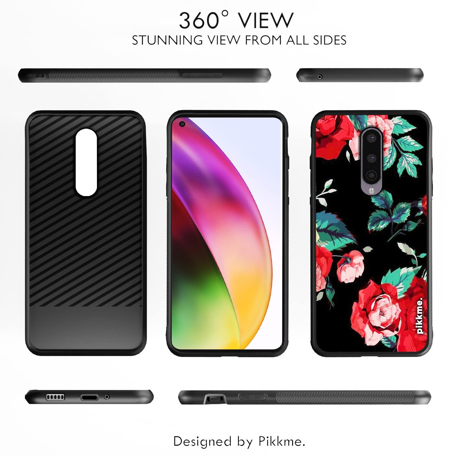 Pikkme OnePlus 8 Flower mobile cover – photo 2