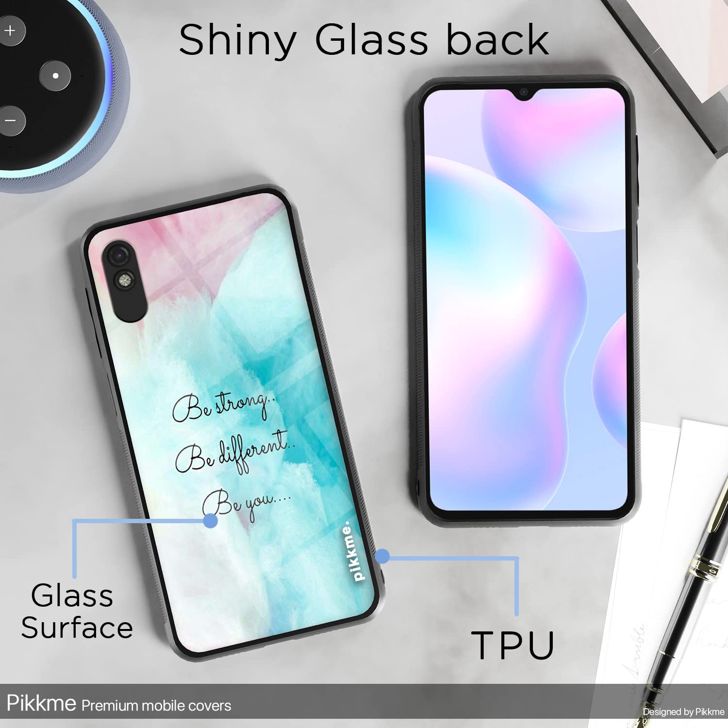 Redmi 9A/9i/9A Sport Hybrid mobile back cover by Pikkme – photo 3
