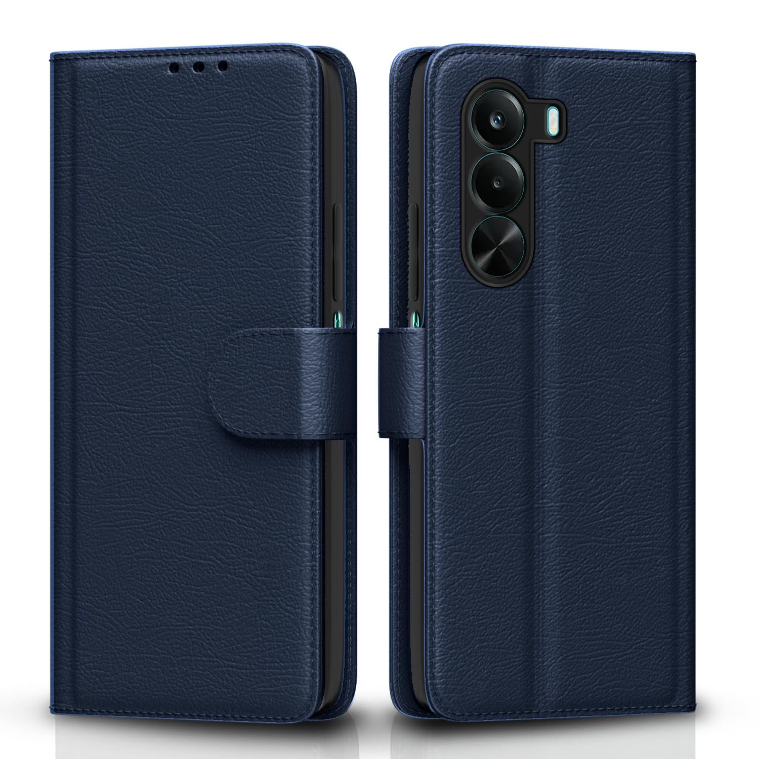 Pikkme blue flip cover for Realme P4x 5G