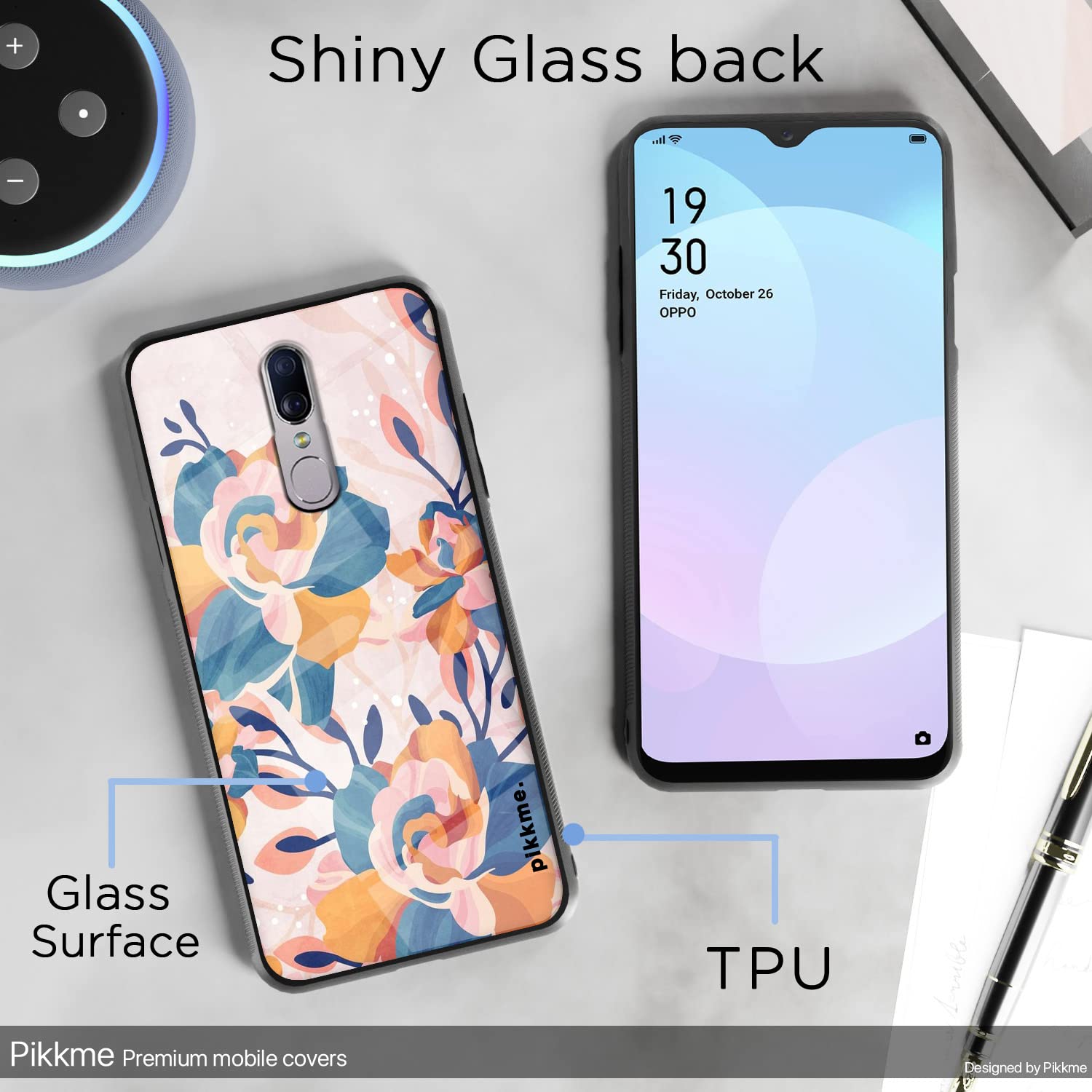Pikkme Oppo F11 Flower back cover – photo 3