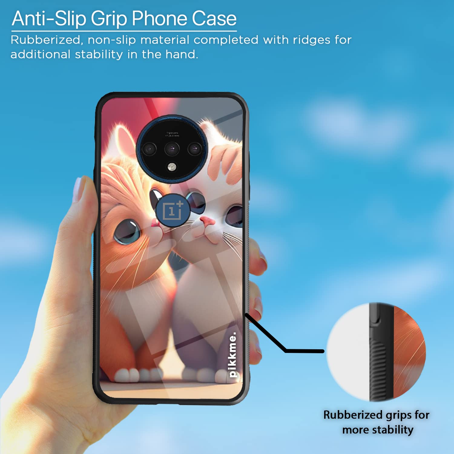 OnePlus 7T Hybrid mobile back cover by Pikkme – photo 5