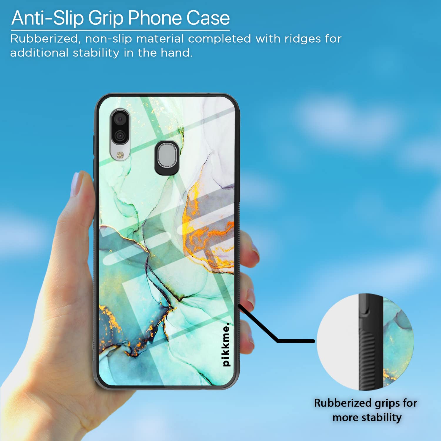 Pikkme Samsung A20/A30/M10s Hybrid back cover – photo 5