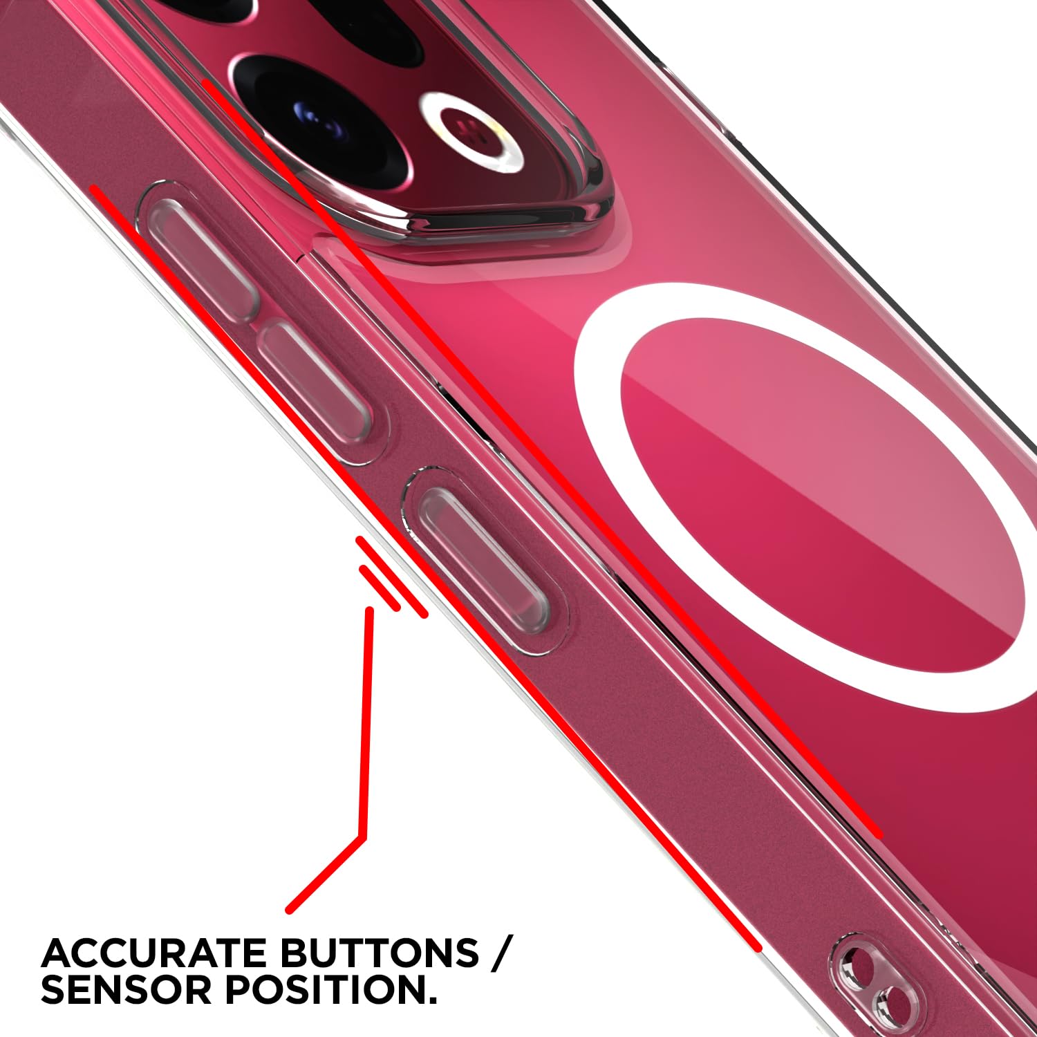 Pikkme Oppo Find X9 5G MagSafe transparent mag-safe mobile cover – photo 6