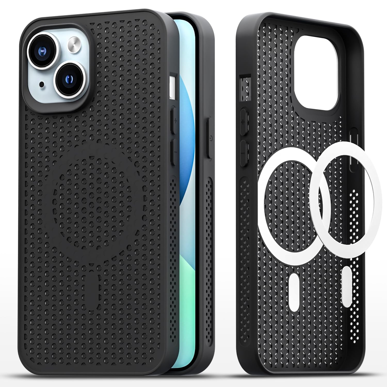 Pikkme black back cover for iPhone 13/14