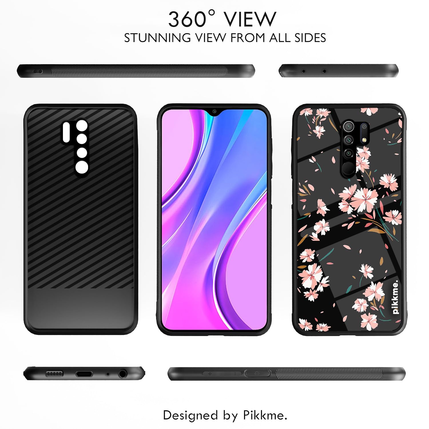 Flower Mobile cover for Redmi 9 Prime – Pikkme – photo 2