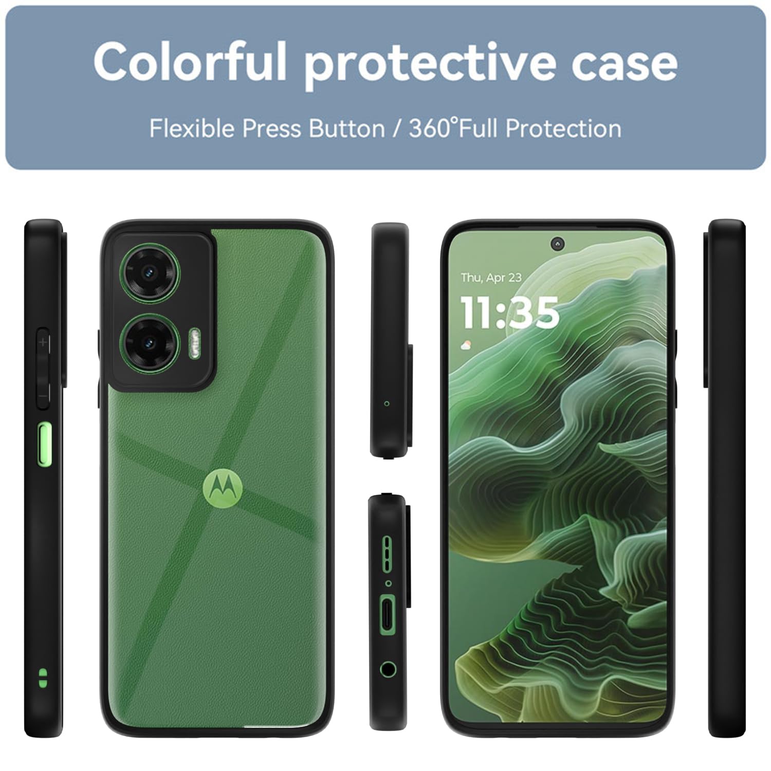 Black Eagle 2 back cover for Moto G35 5G – Pikkme – photo 2