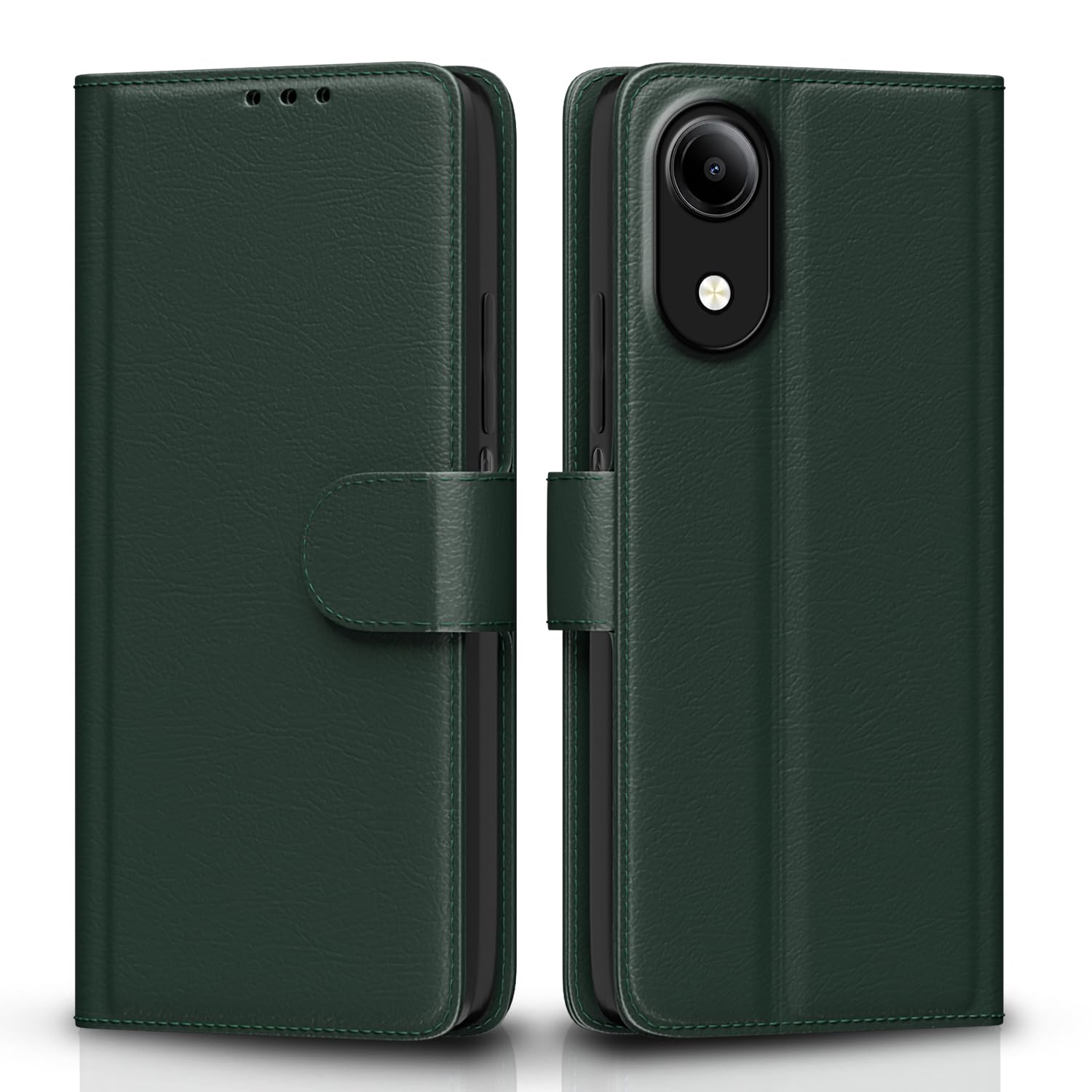 Green flip cover for Vivo T5e – Pikkme
