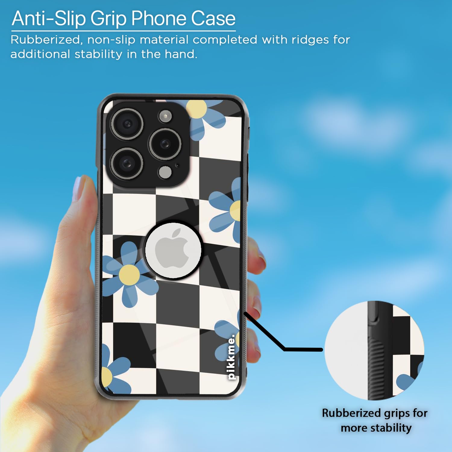 Pikkme iPhone 15 Pro Max Flower mobile back cover – photo 5