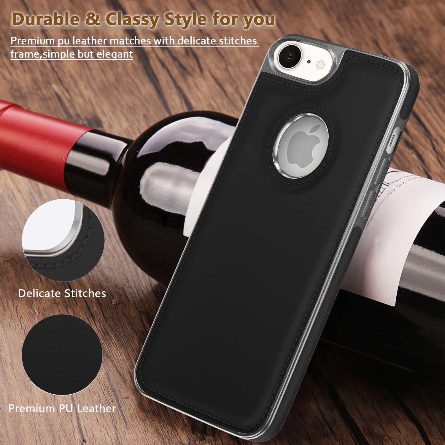 Pikkme chrome black mobile cover for iPhone 7/8 – photo 7
