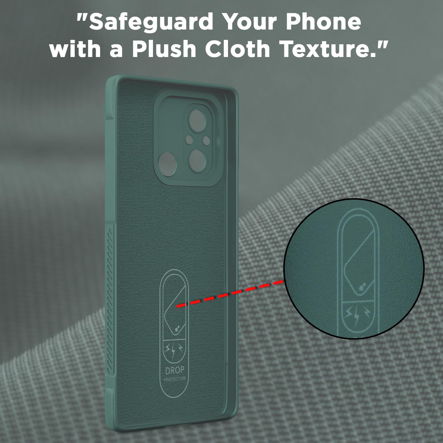 Green mobile cover for Redmi 12C/Poco C55 – Pikkme – photo 6