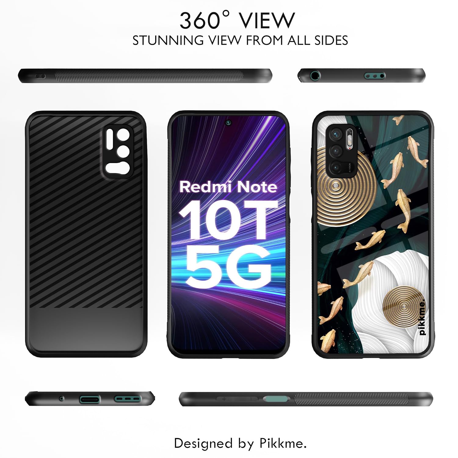 Pikkme Redmi Note 10T/Poco M3 Pro 5G Flower back cover – photo 2