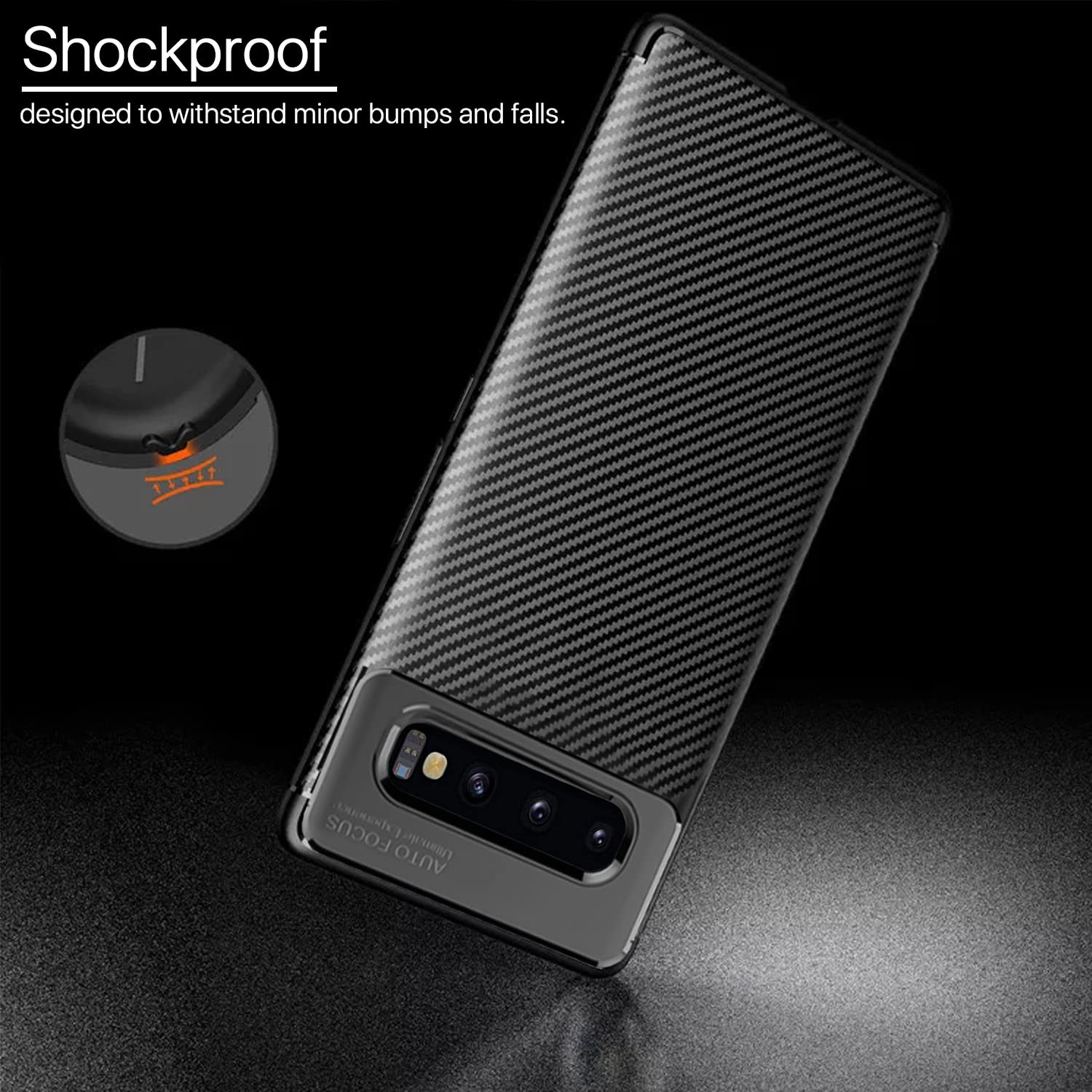 Pikkme Samsung S10 Plus black mobile back cover – photo 4