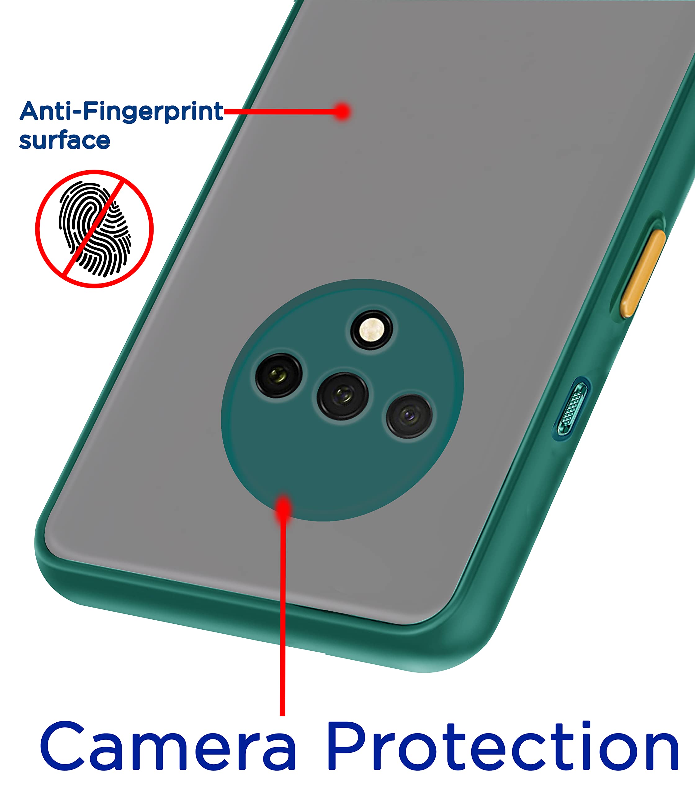 Green phone cover for OnePlus 7T – Pikkme – photo 2