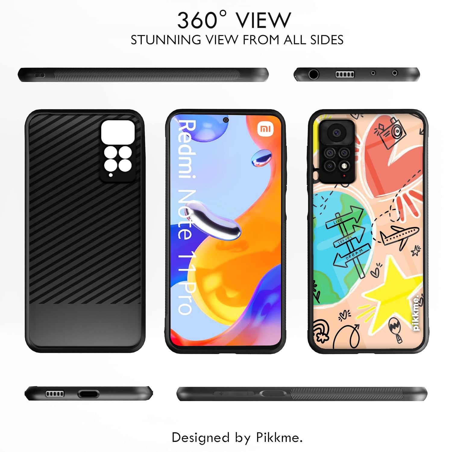 Pikkme Redmi Note 11 Pro/Note 11 Pro Plus 5G Hybrid phone cover – photo 2